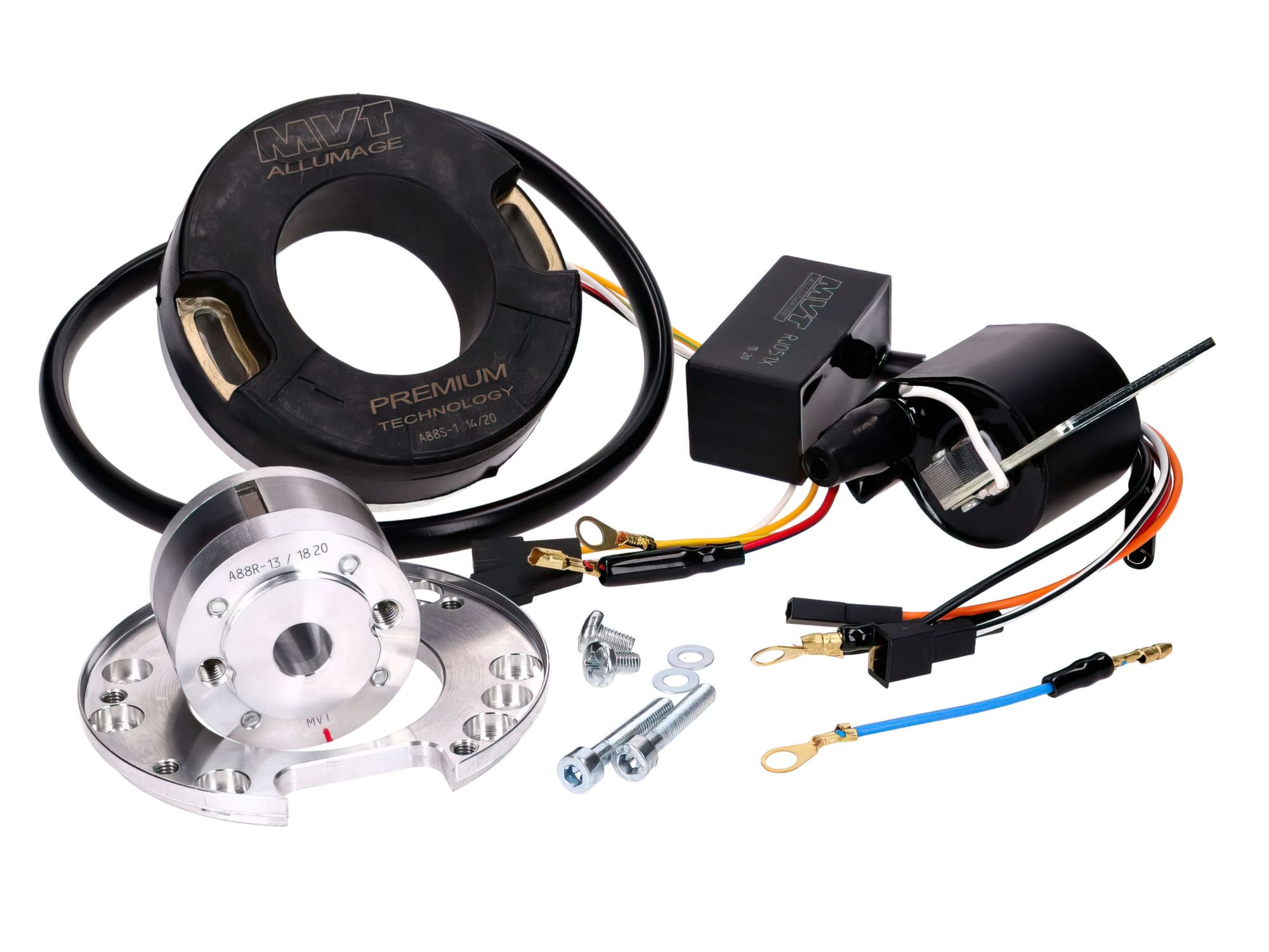 MVT-PREM24 Accensione a rotore interno MVT Premium con luce Zündapp, COD: MVT-PREM24