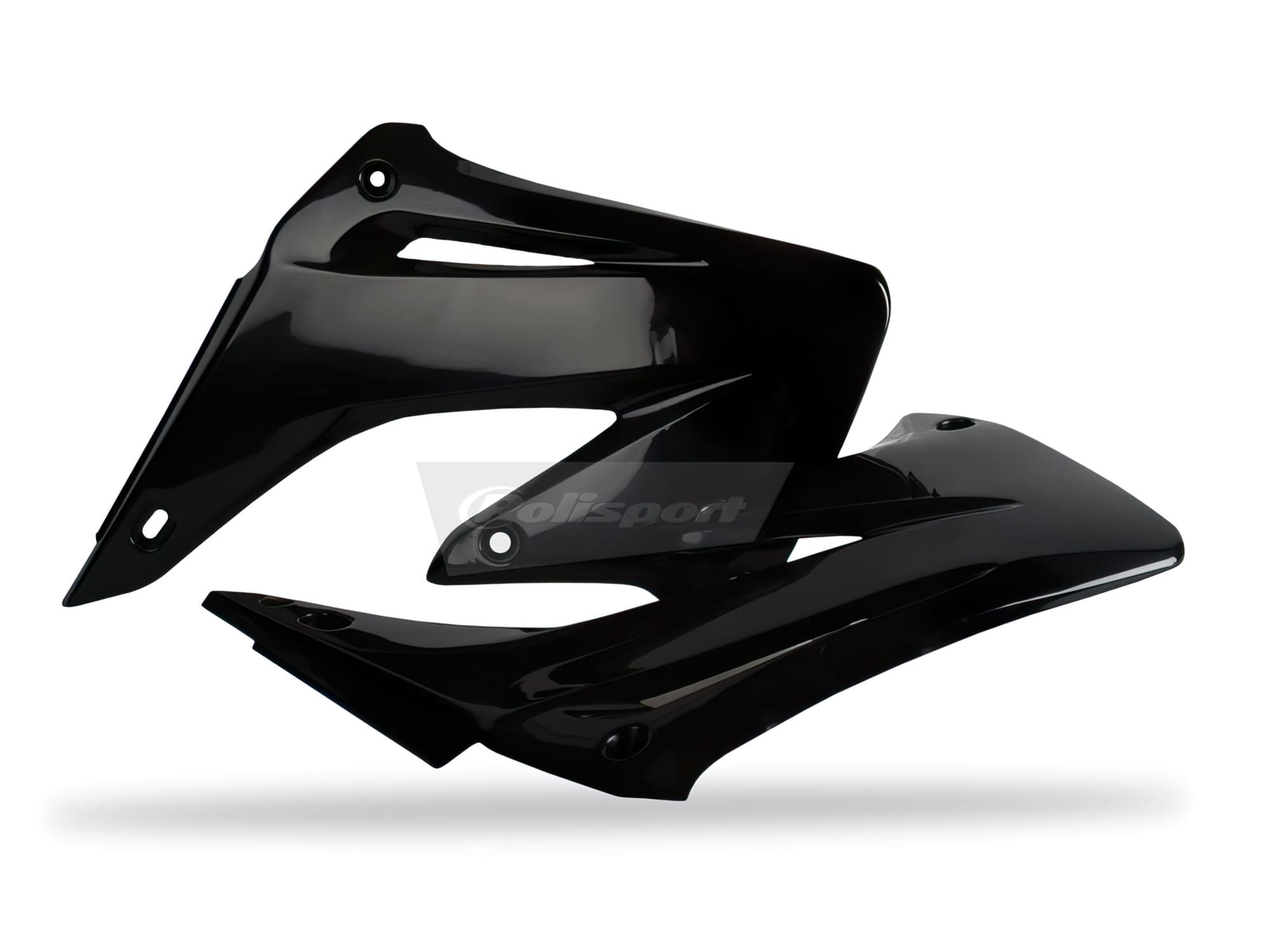 POL-PS215BC06 Carene laterale anteriore Polisport CR 125-250 02-07 nero, COD: POL-PS215BC06