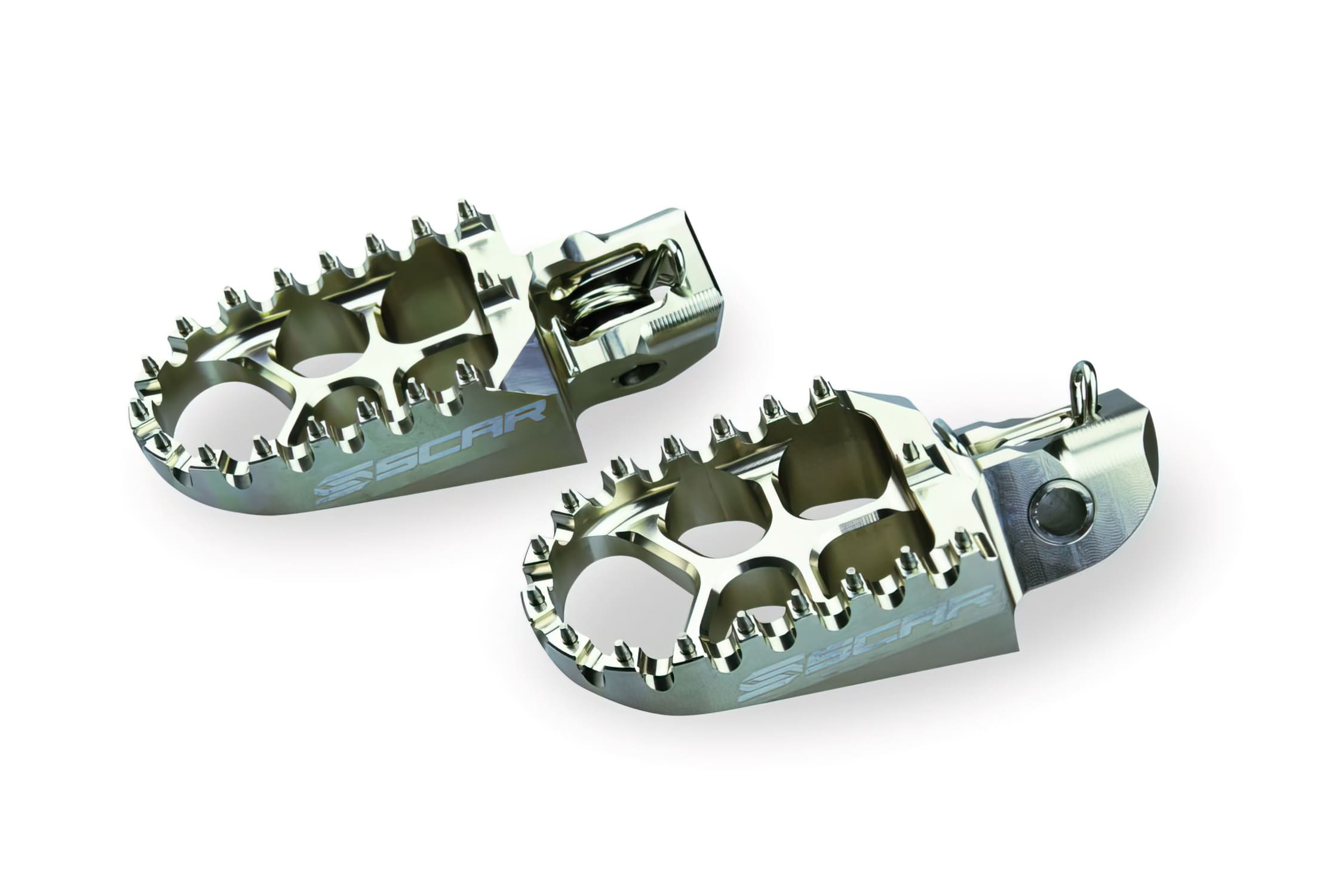 SC-16021292 Poggiapiedi Scar Evolution SX 85 argenteo, COD: SC-16021292