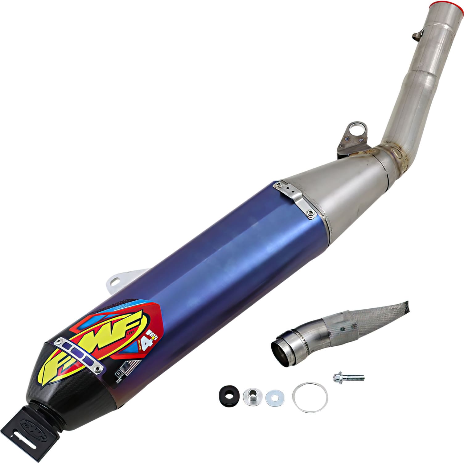 FMF18212013 Silenziatore FMF Factory 4.1 titanio / alluminio WRF 450, COD: FMF18212013
