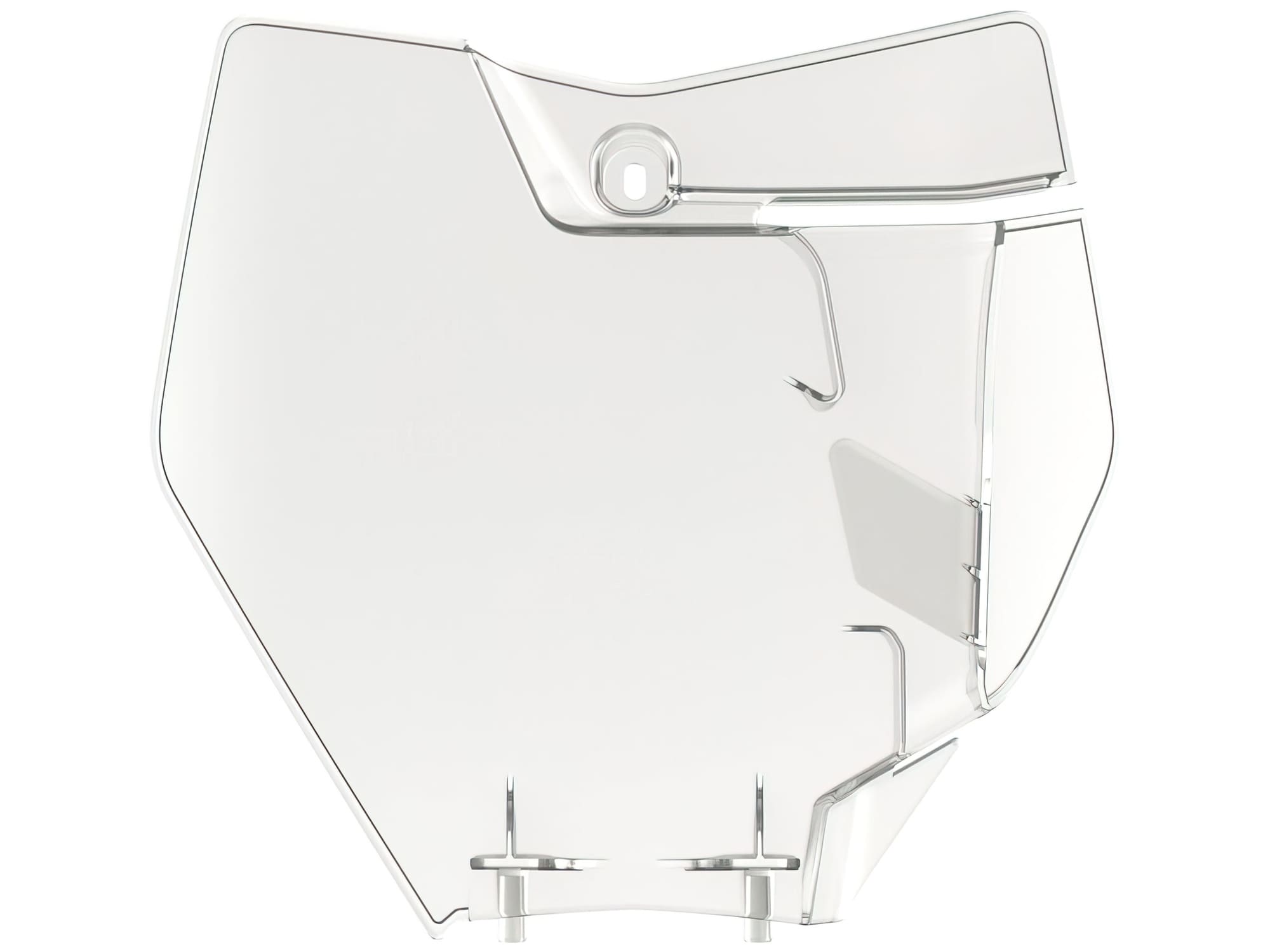 POL-8556800006 Targhetta Numero di Gara Polisport trasparente KTM SX / SX-F, COD: POL-8556800006