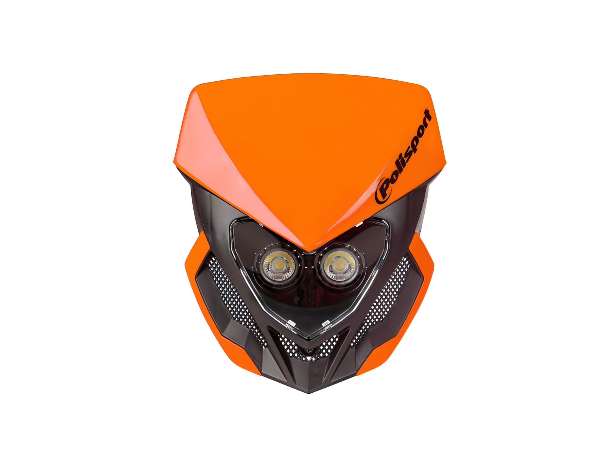 POL-8412300002 Faro Polisport Lookos Evo arancione / nero, COD: POL-8412300002