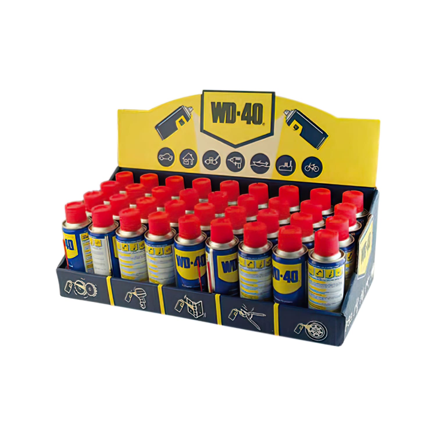 WD40-33302 WD-40 Multipurpose Product Display 200ml (x36)