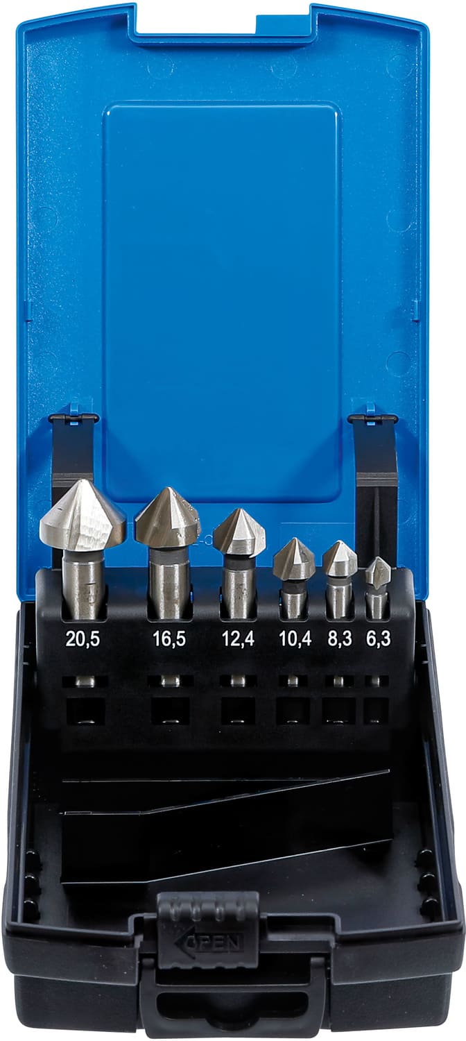 BGS1997 Set svasatori BGS HSS DIN 335 forma C 6 pz., COD: BGS1997