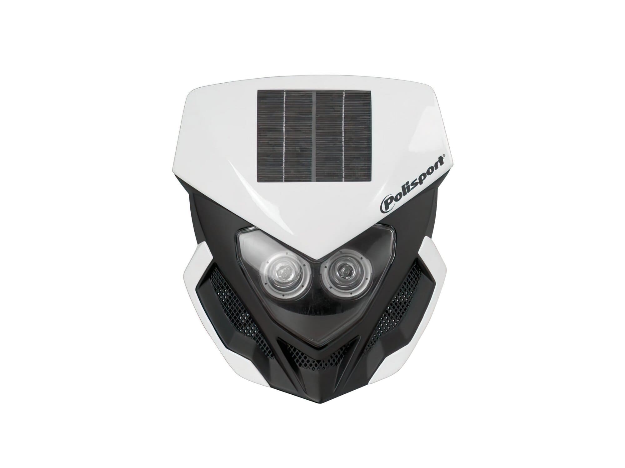 POL-8412400031 Faro Polisport Lookos Evo Solar bianco / nero