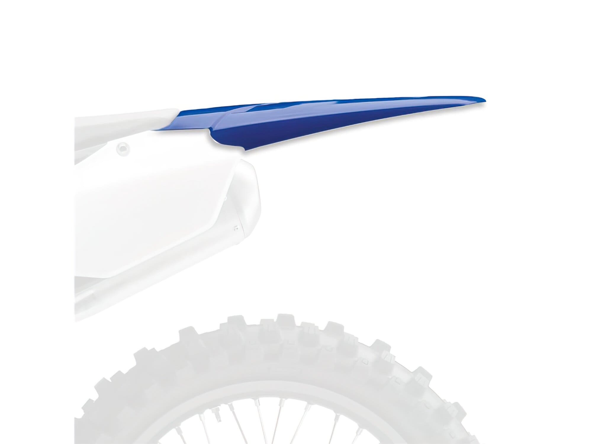 POL-8306700006 Parafango posteriore Polisport blu Yamaha WRF 250, COD: POL-8306700006