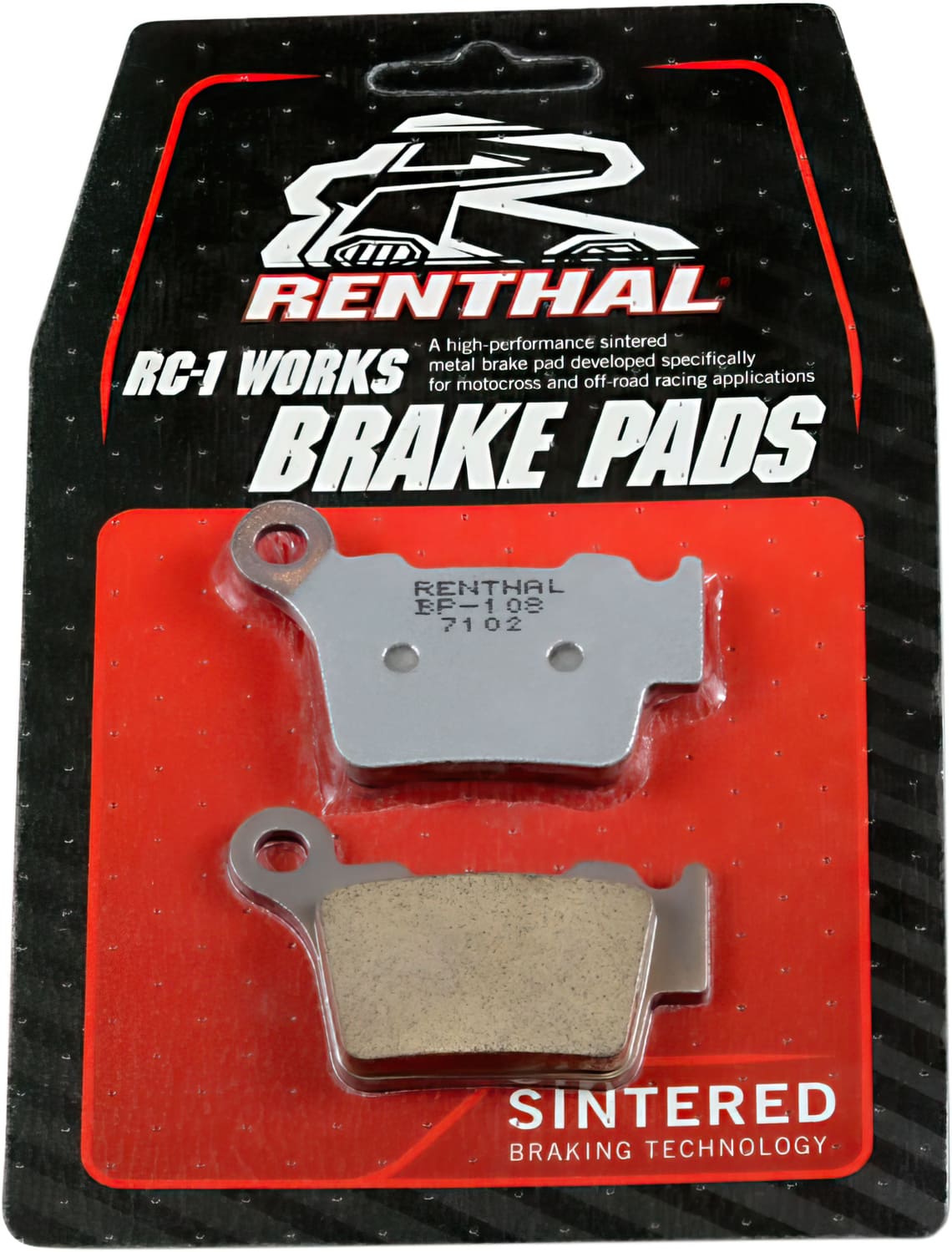 REN-17210784 Pastiglie freno Renthal sinterizzate BP-108 KTM / Husqvarna / Sherco, COD: REN-17210784