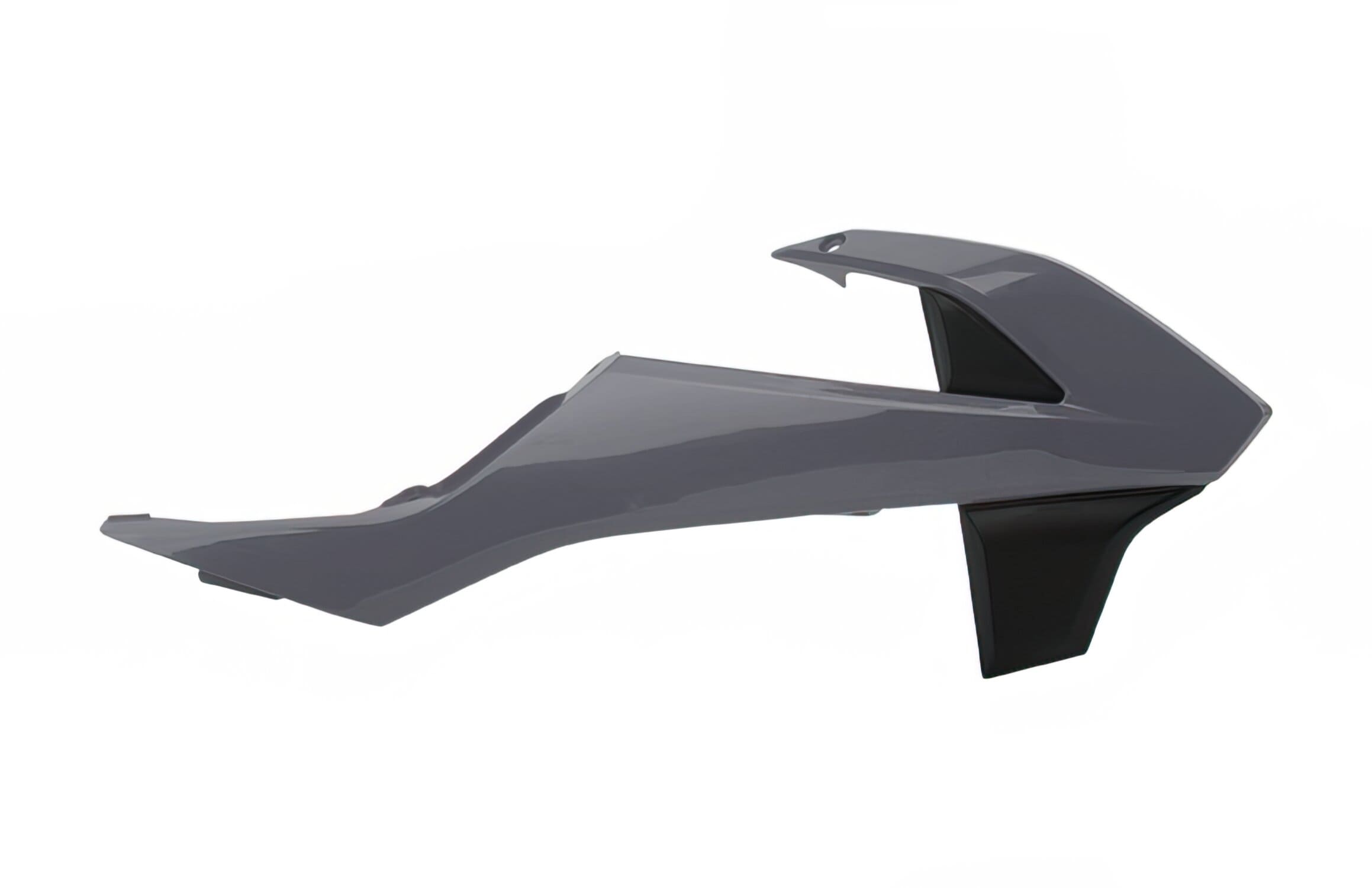 POL-8418600006 Carene laterale anteriore Polisport SX / EXC grigio Nardo, COD: POL-8418600006