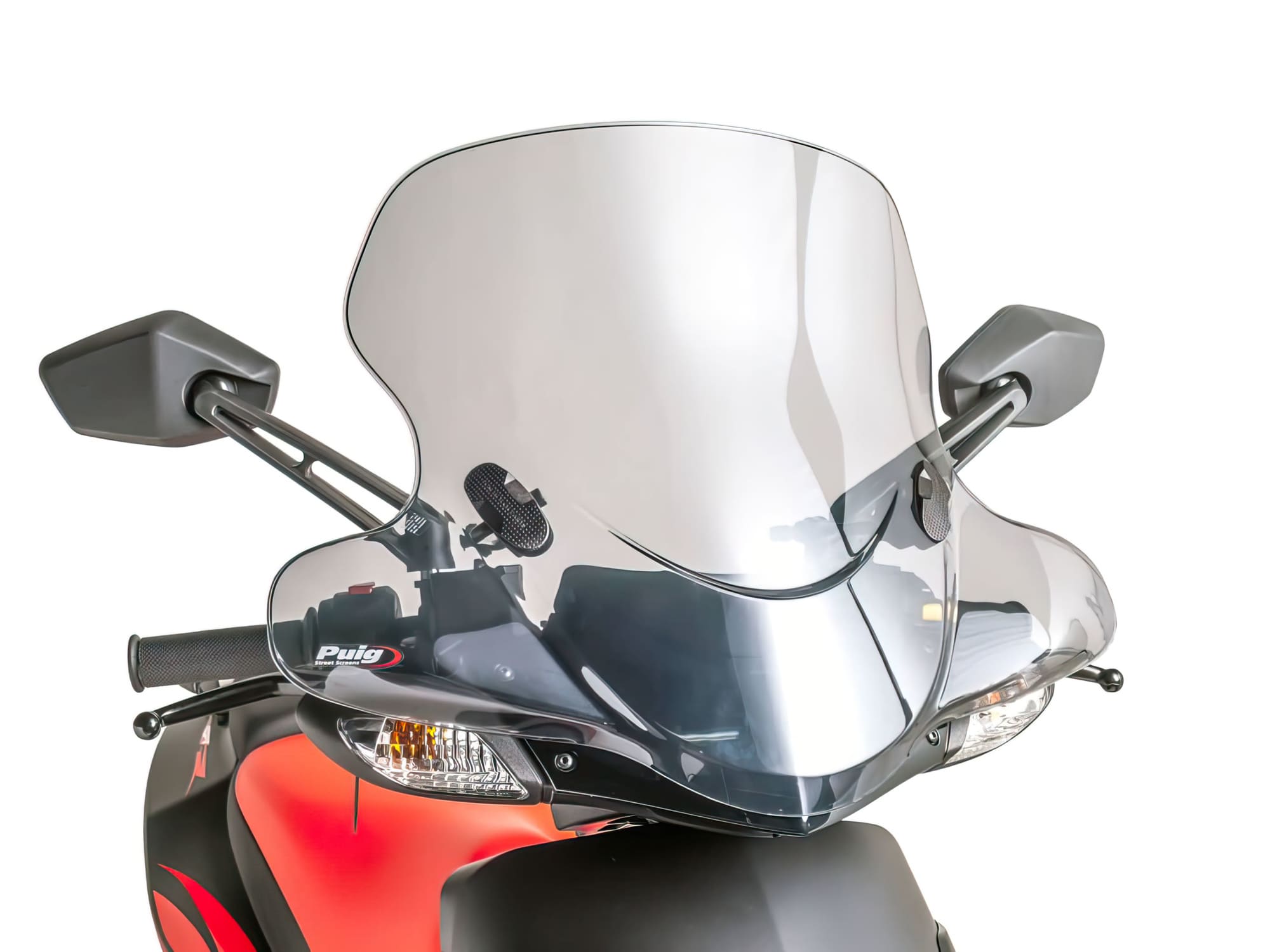 PUI8137H Puig City Touring Windshield Smoke Aprilia SR 50 R 2004-17