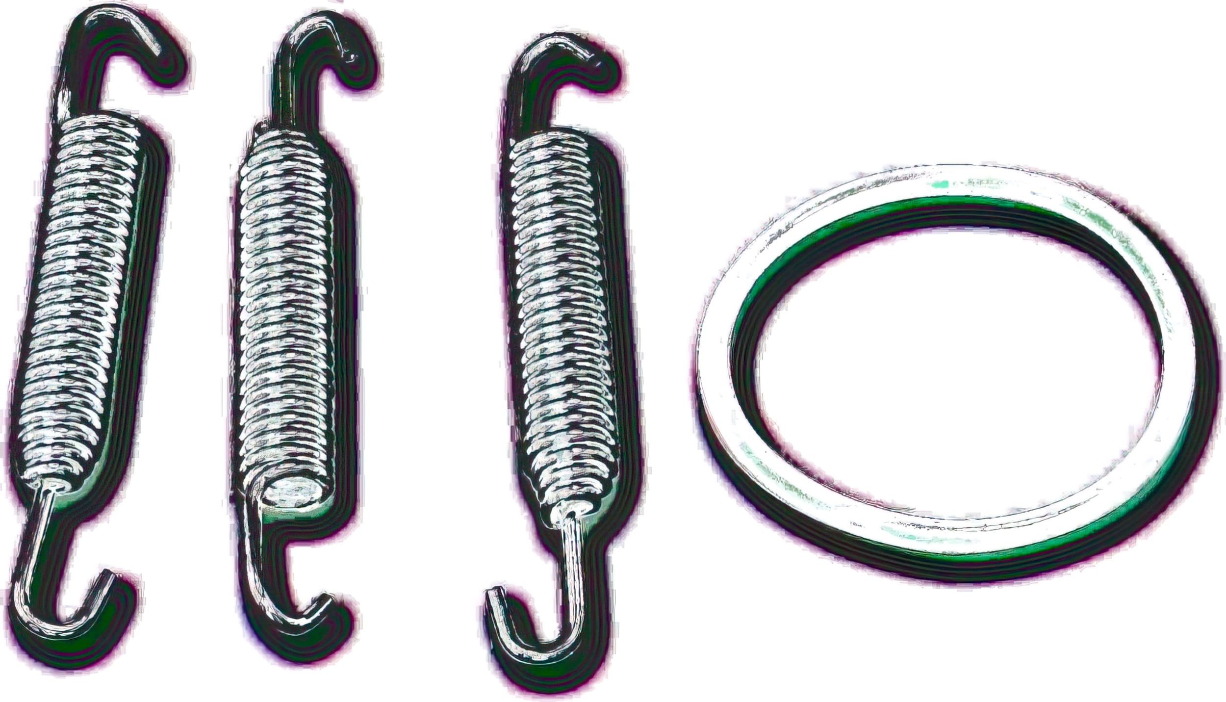 MR09345323 Kit guarnizione scarico Moose Racing YZ 250, COD: MR09345323