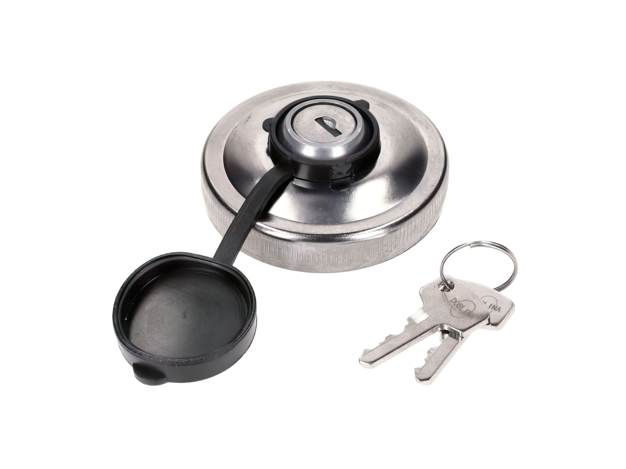 MOF-41928 Tappo serbatoio alluminio cromato (con serratura) Simson S50 / S51 / SR50 / Schwalbe / Sperber / Spatz / Star, COD: MOF-41928