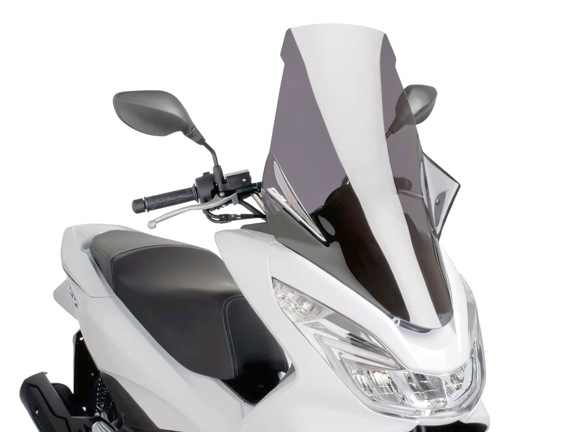 PUI7549F Puig V-Tech Line Touring Windshield Dark Smoke Honda PCX 125i 4T after 2014 JF57