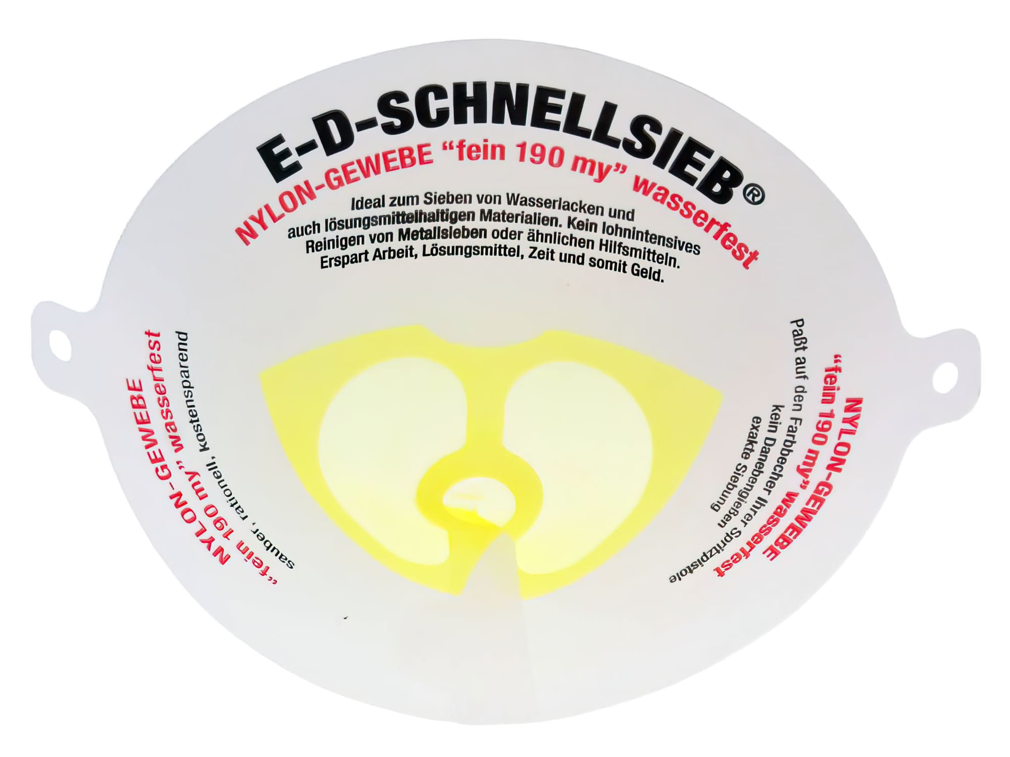 PTO33634 Filtro vernice monouso Presto poliamide 190μm, COD: PTO33634