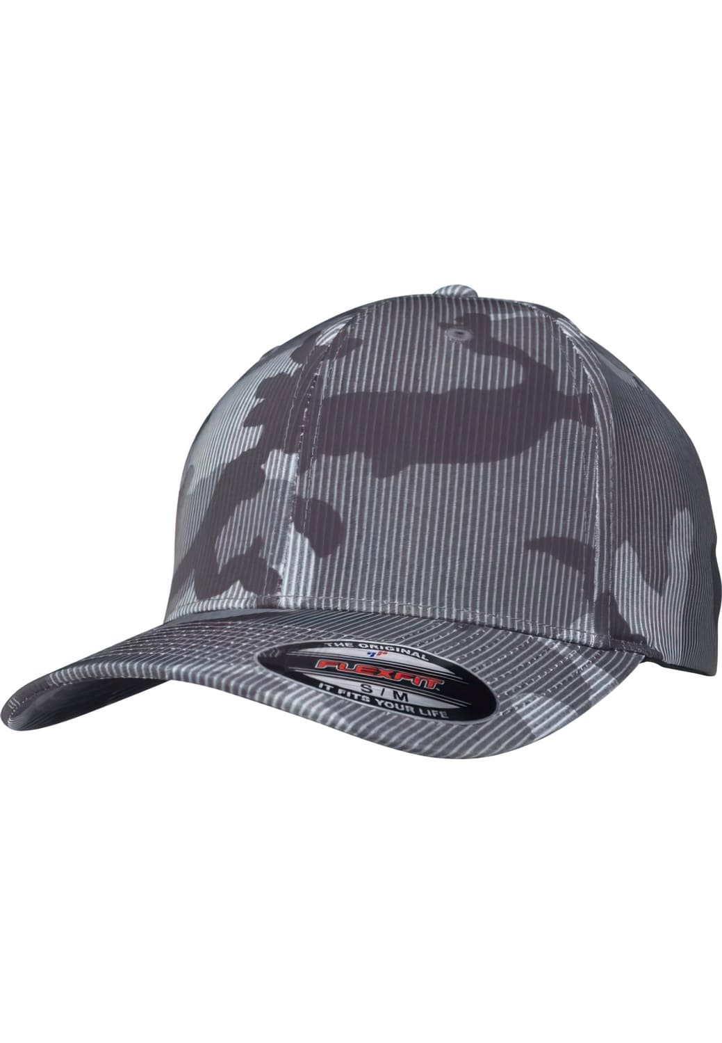 FF-6277CS-00784-0053 Cappellino Camo Stripe Flexfit dark camo S/M