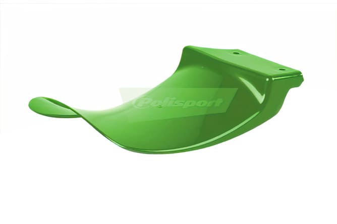 POL-90212 Paraspruzzi ammortizzatore Polisport verde Kawasaki KXF 250 / 450