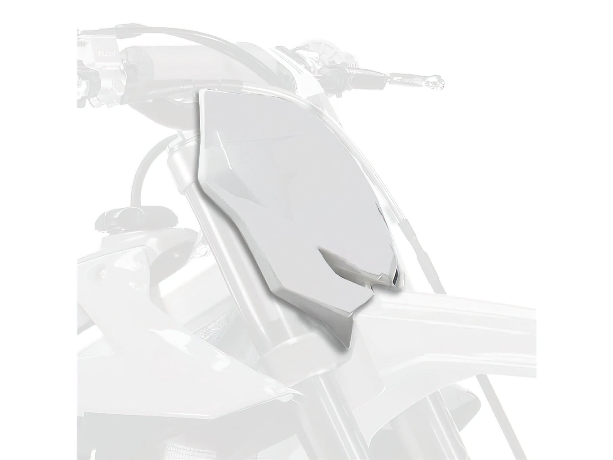 POL-8658100001 Targhetta Numero di Gara Polisport bianco Suzuki RM-Z 450