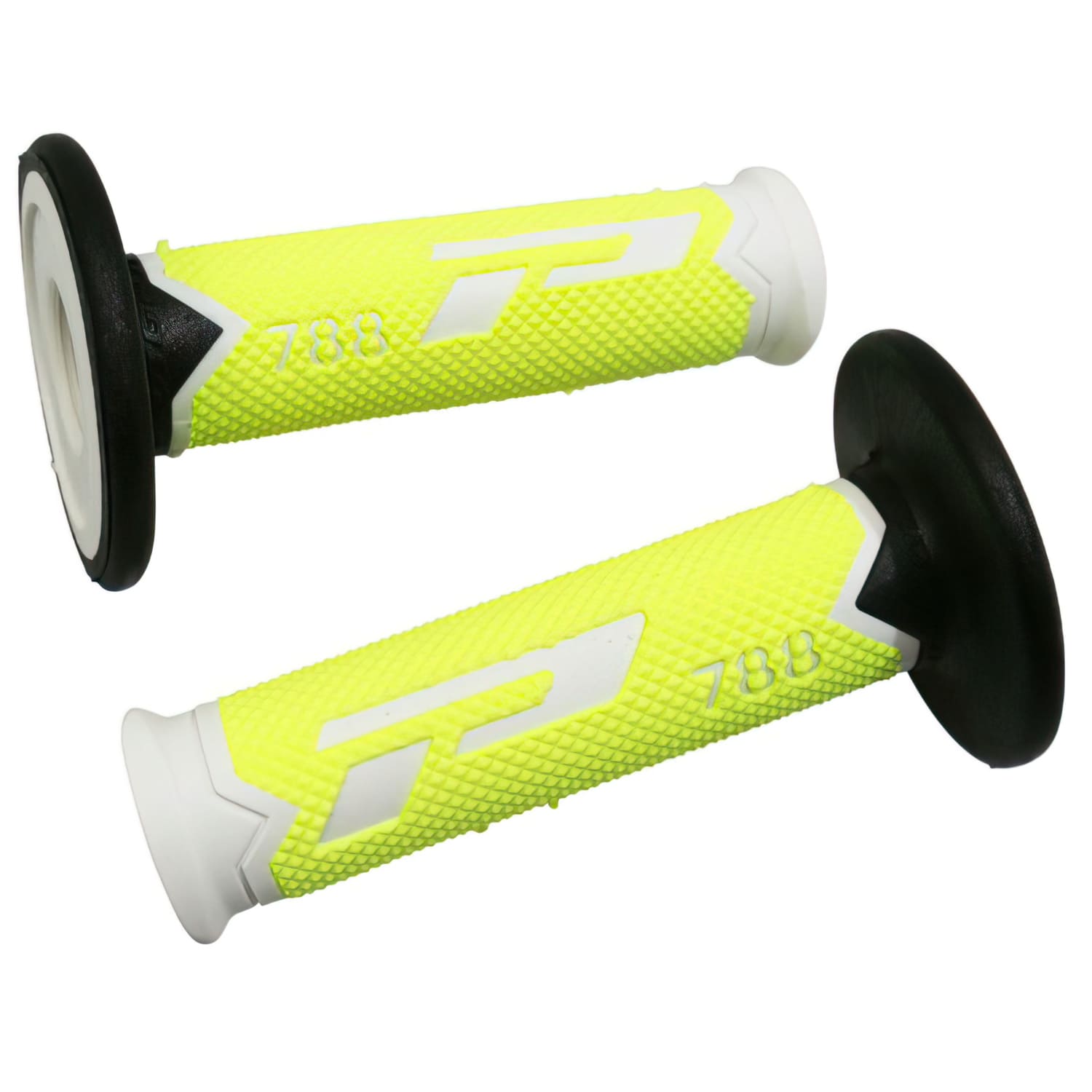 PG788-133630 Manopole ProGrip 788 triple density bianco/giallo fluo/nero, COD: PG788-133630