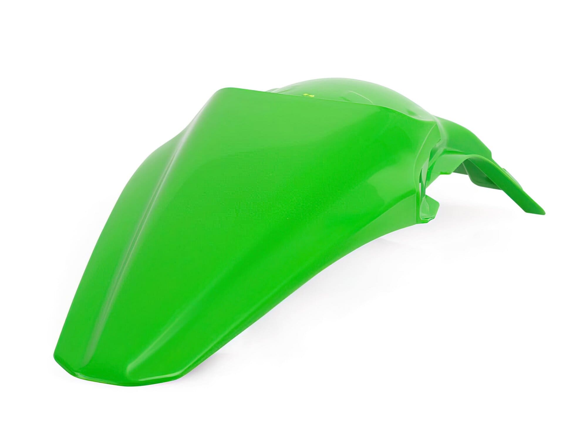 POL-8306700007 Parafango posteriore Polisport verde Kawasaki KXF 450, COD: POL-8306700007