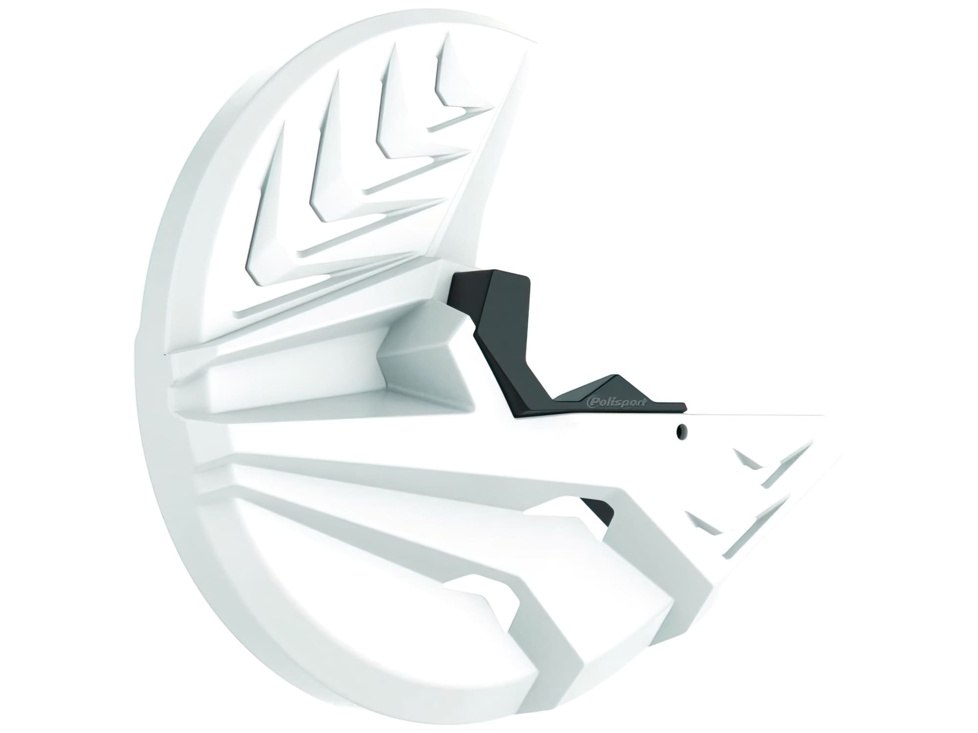 POL-90760 Protezione Disco Freno + piede forcella Polisport bianco KTM / Husqvarna, COD: POL-90760