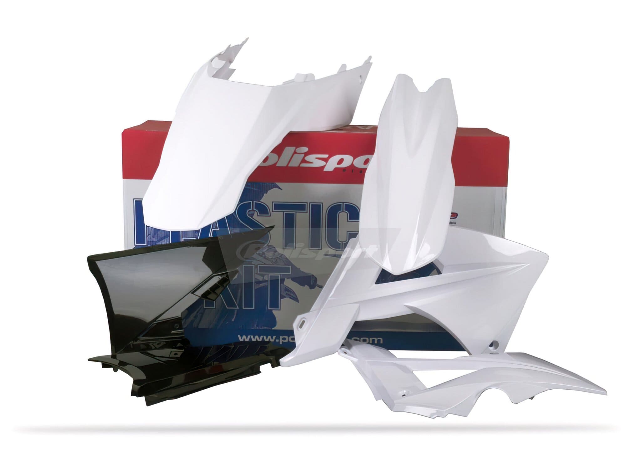 POL-PS611WB05 Polisport GasGas EC 11 Fairing Kit white / black / WHIT