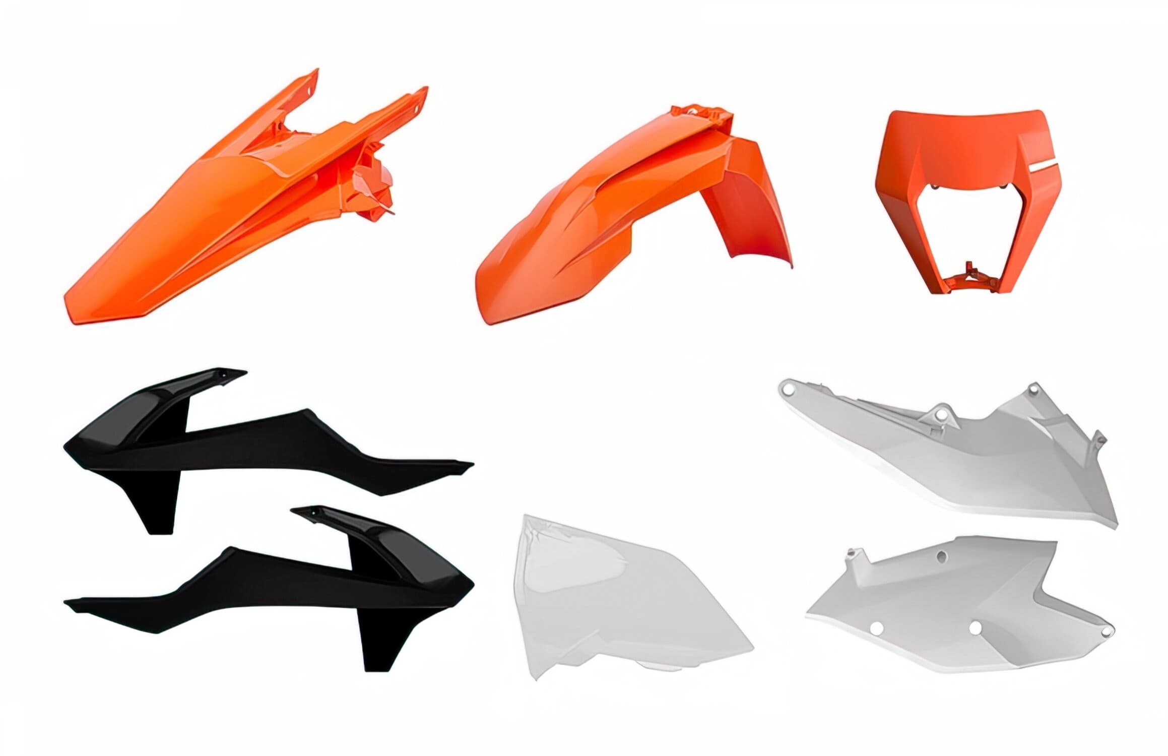 POL-90884 Kit Carena Polisport Enduro colore originale (2018) KTM EXC / EXC-F, COD: POL-90884
