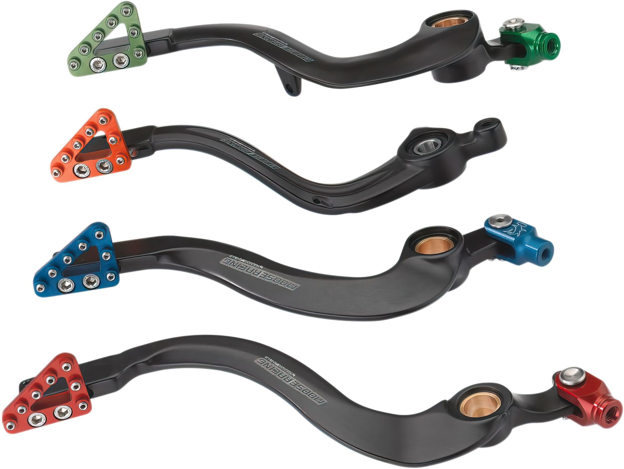 MR16100334 Pedale Freno alluminio Moose Racing CR 250 rosso, COD: MR16100334