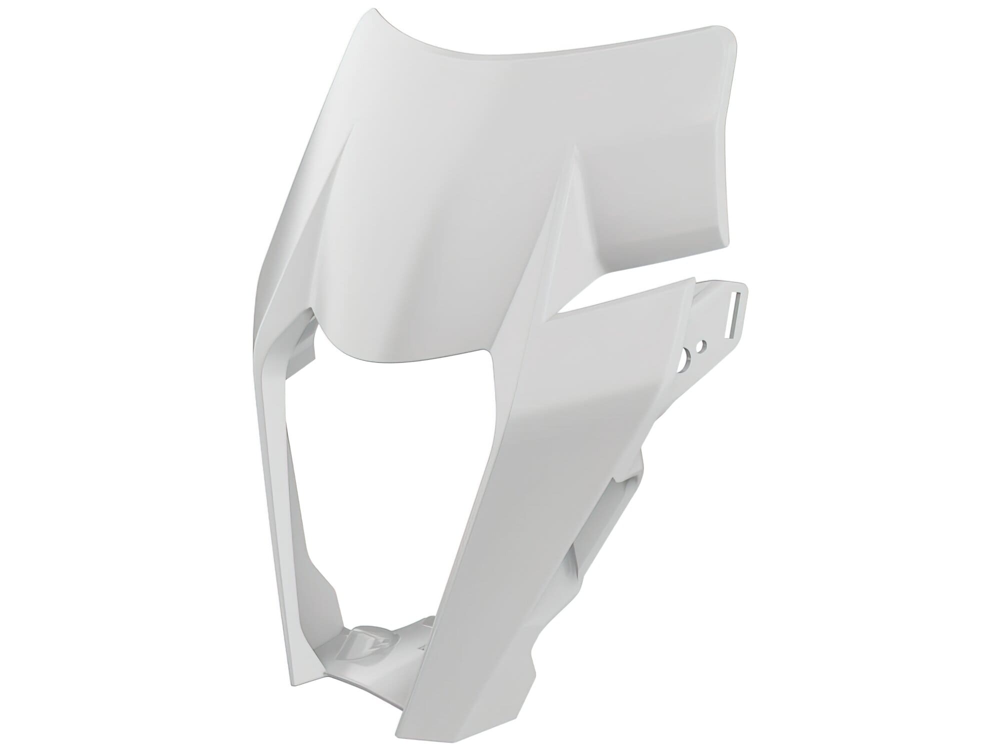 POL-8155300003 Mascherina Faro Polisport bianco KTM XC-W / EXC
