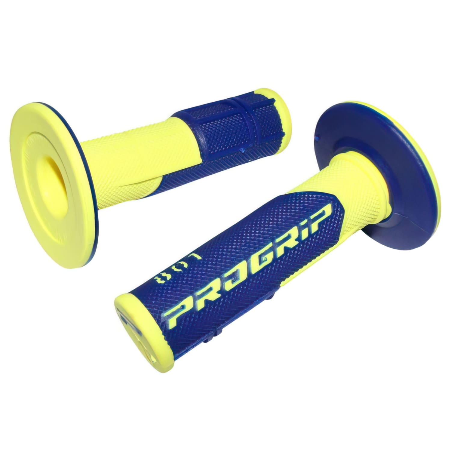 PG801-148462 Manopole ProGrip 801 dual density blu/giallo fluo, COD: PG801-148462