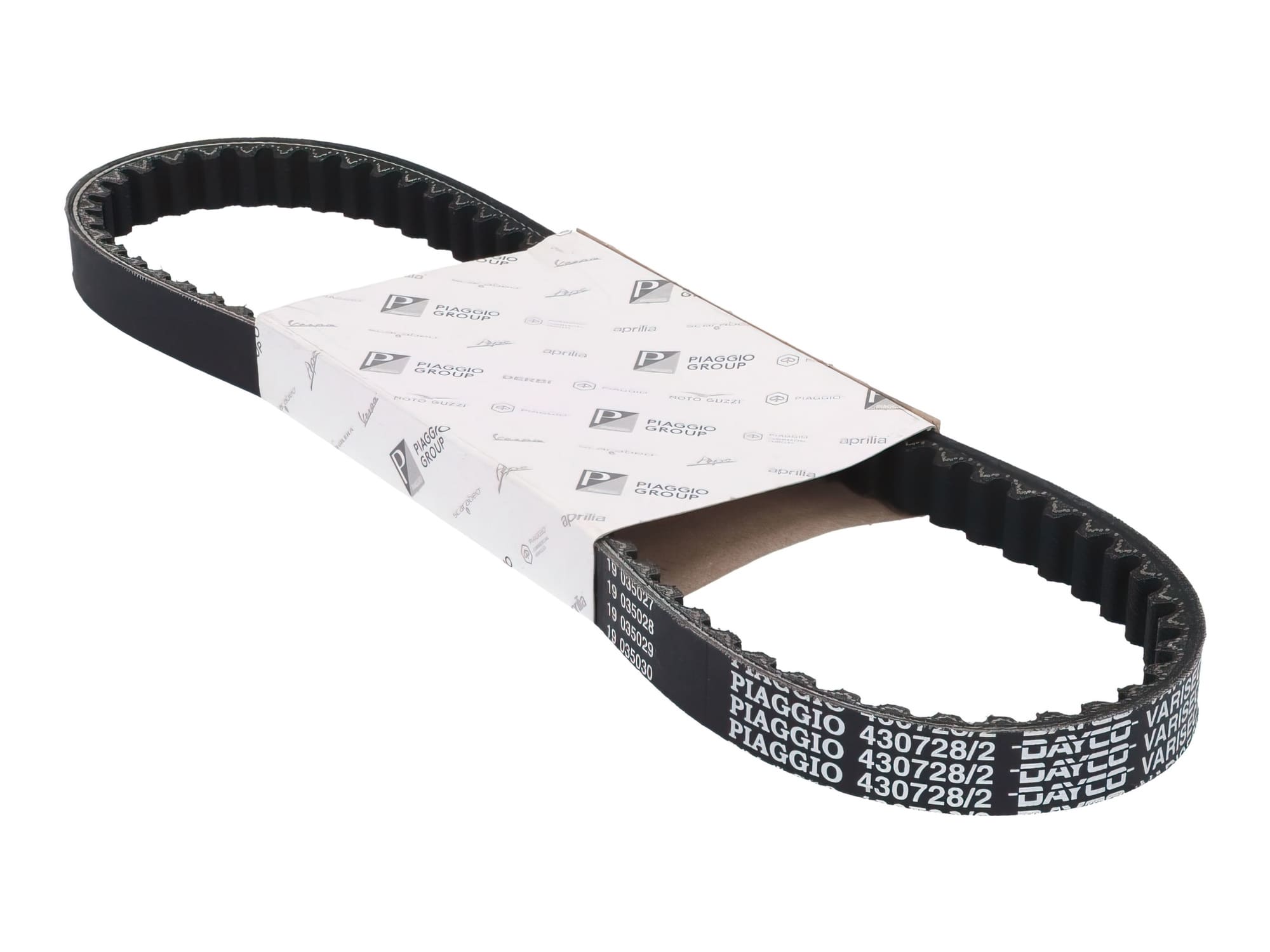 OE-PIA430728 Belt - original Piaggio spare part long up to `98