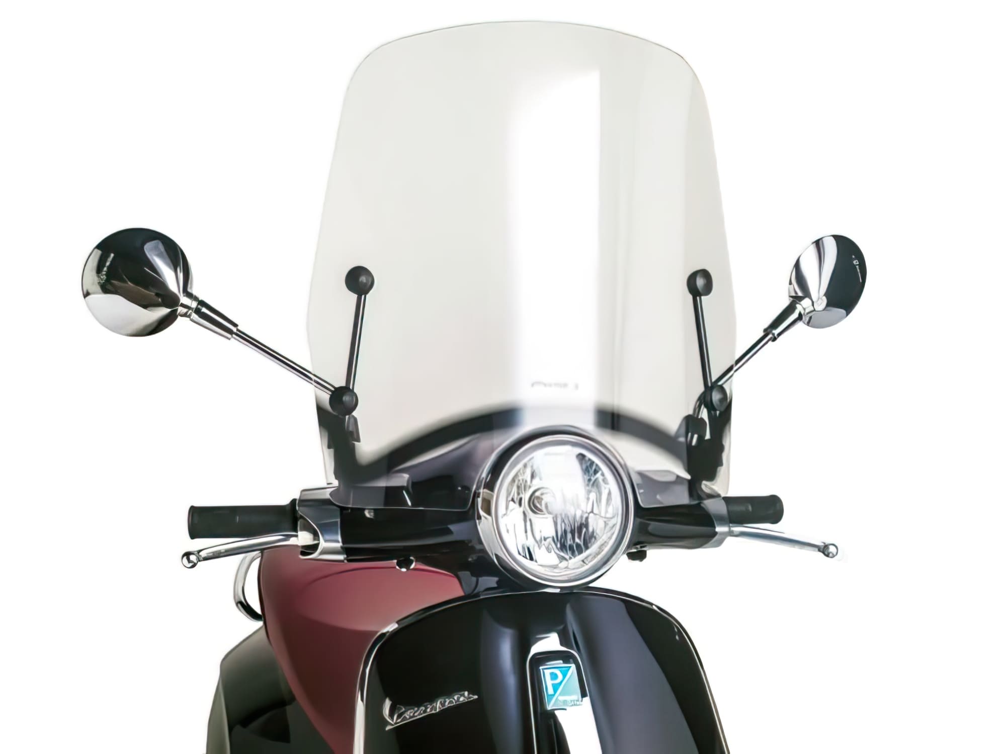 PUI9029W Puig TS Windshield Transparent Vespa Primavera 50 / 125 after 2013