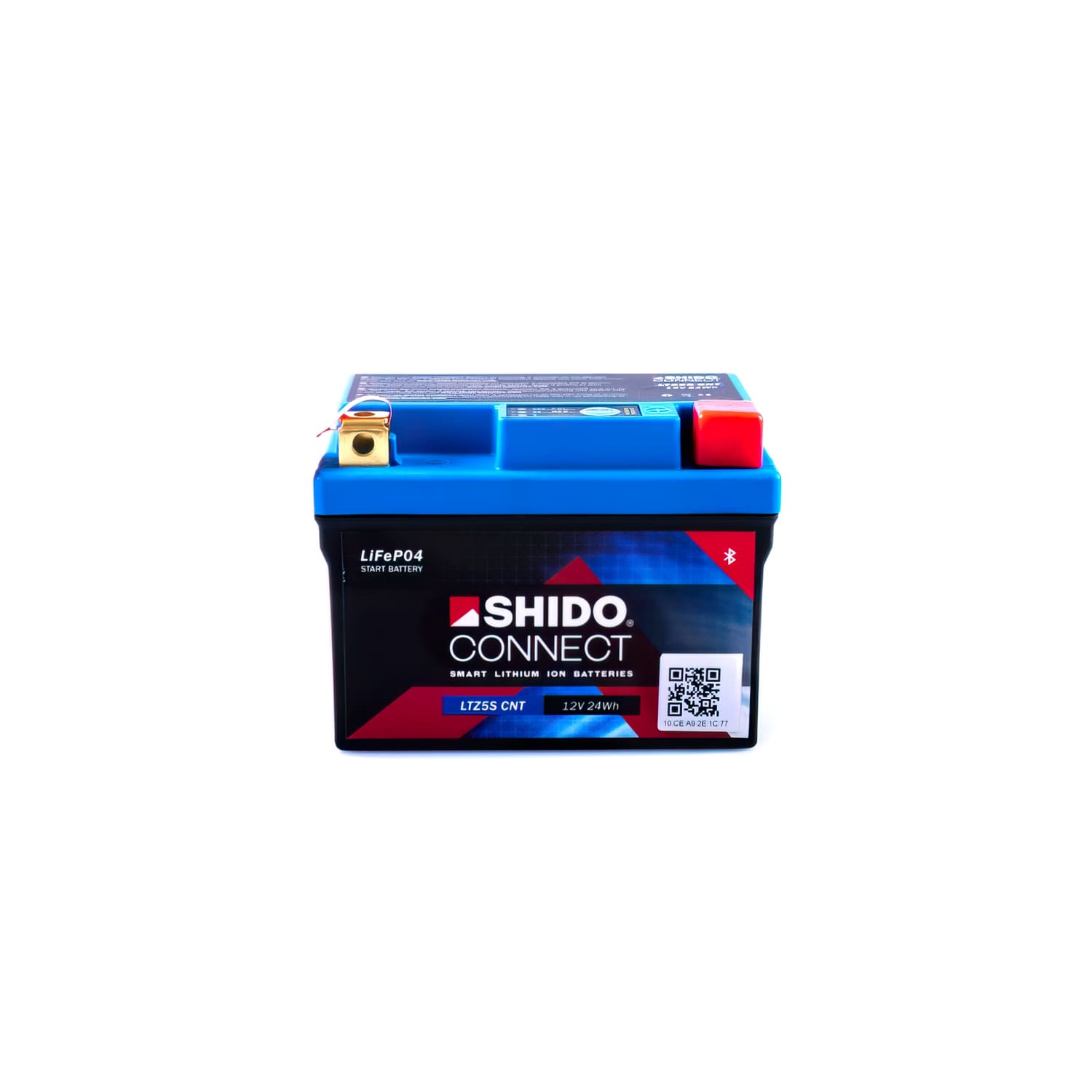 SHIDO-161450 Batteria Shido 12V 2 Ah LTZ5S Lithium Ion pronto per l'installazione, COD: SHIDO-161450