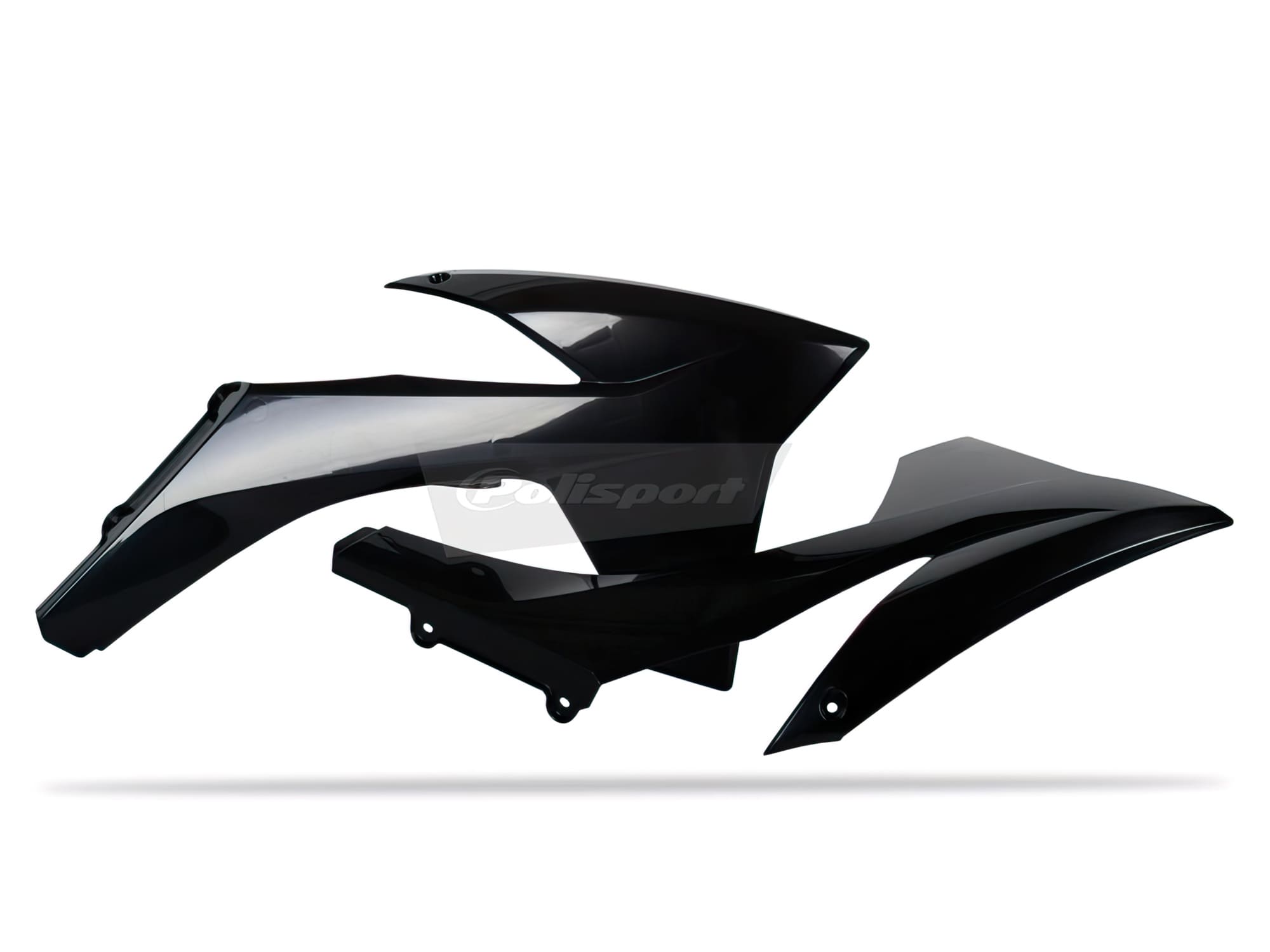 POL-8151600003 Carene laterale anteriore Polisport nero KTM EXC / EXC-F SX / SX-F, COD: POL-8151600003