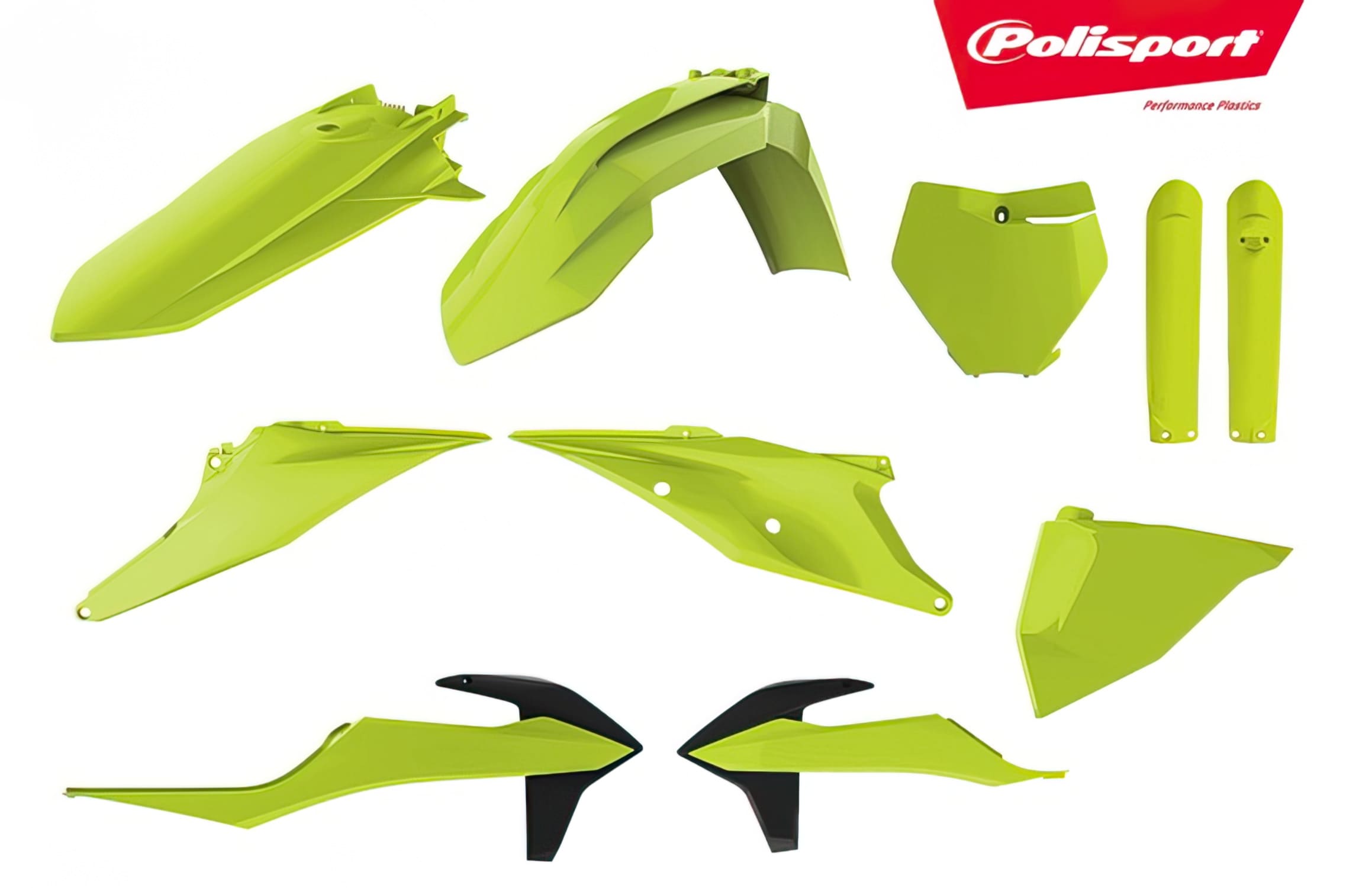POL-90812 Kit Carena Polisport giallo fluo KTM SX / SX-F