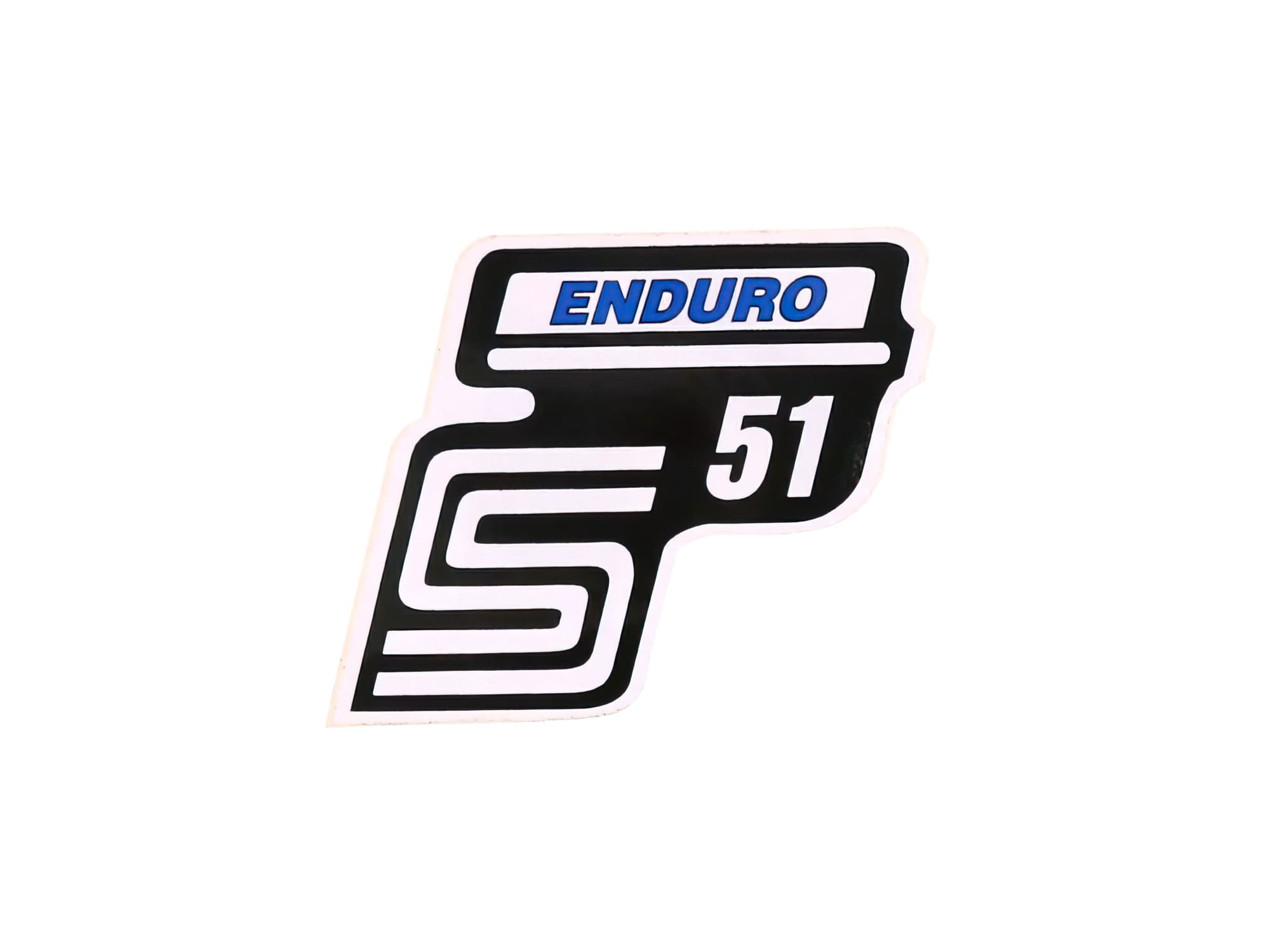MOF-41978 Adesivo S51 Enduro blu Simson S51, COD: MOF-41978