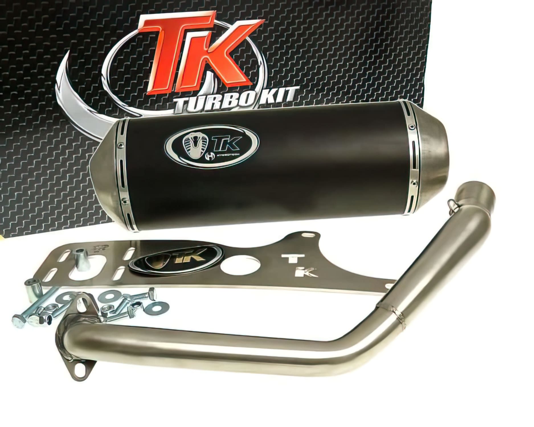 TK-M4T55-N Marmitta Turbo Kit GMax 4T Kymco Agility 125, COD: TK-M4T55-N