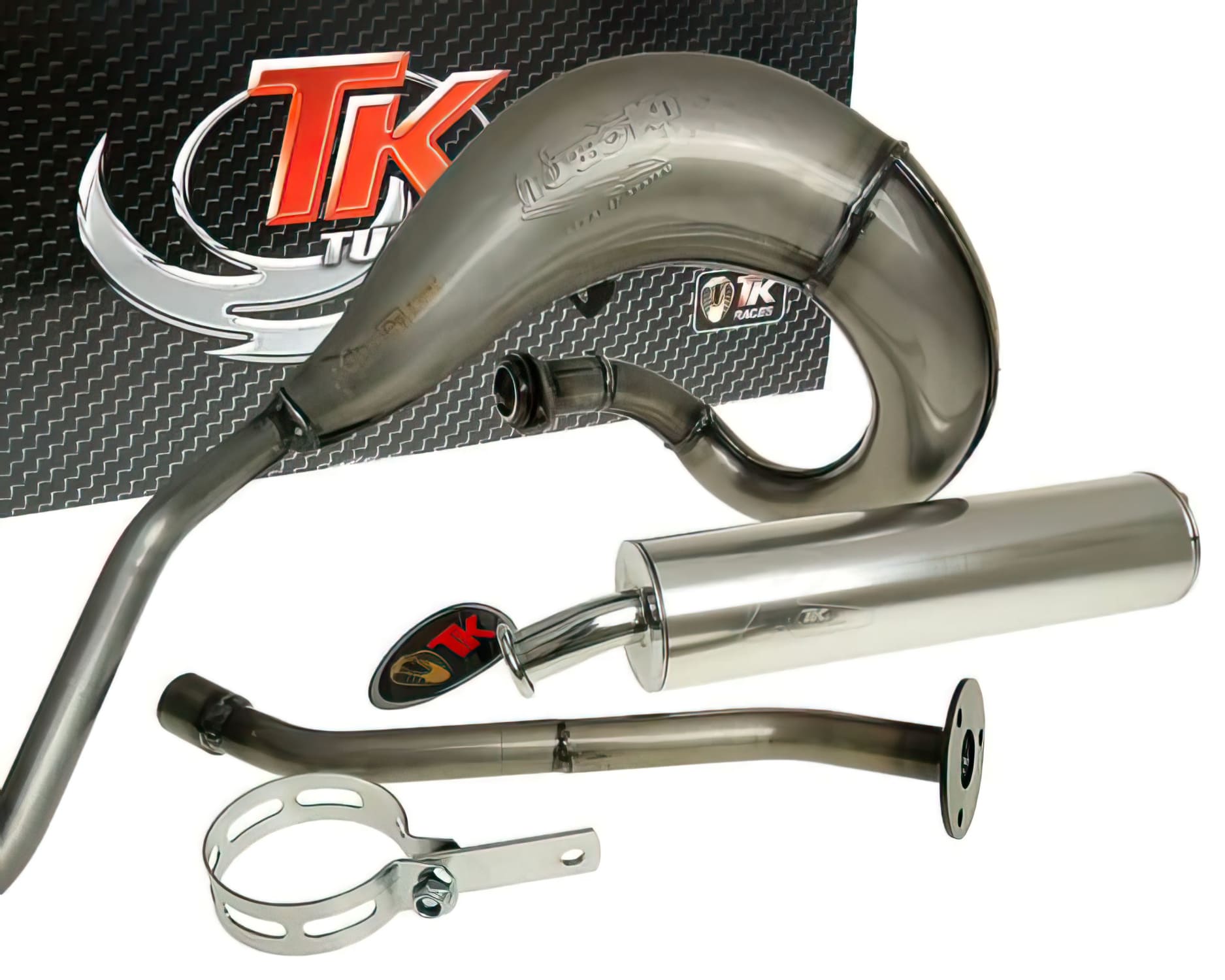 TK-H10537 Turbo Exhaust Kit Bufanda R Derbi DRD Pro
