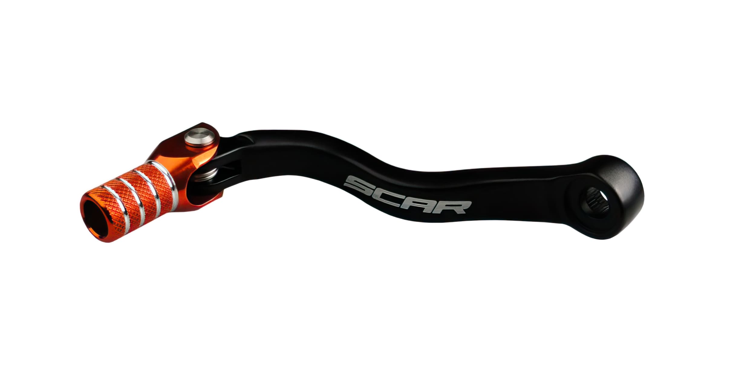 SC-16021293 Pedalina cambio alluminio Scar KTM SX 125 / 150 arancione, COD: SC-16021293