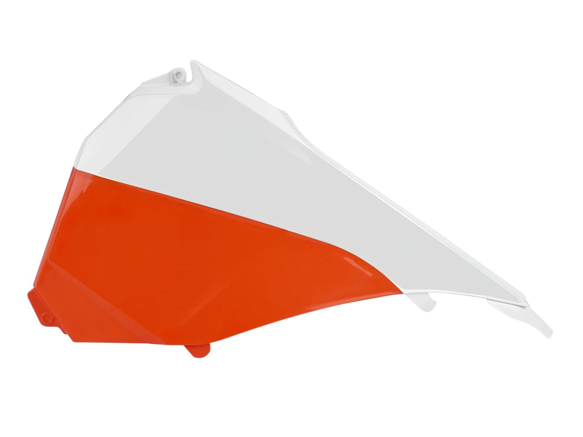 POL-8554700002 Coperchio Air Box Polisport colore originale 15 bianco / arancione KTM SX / SX-F, COD: POL-8554700002