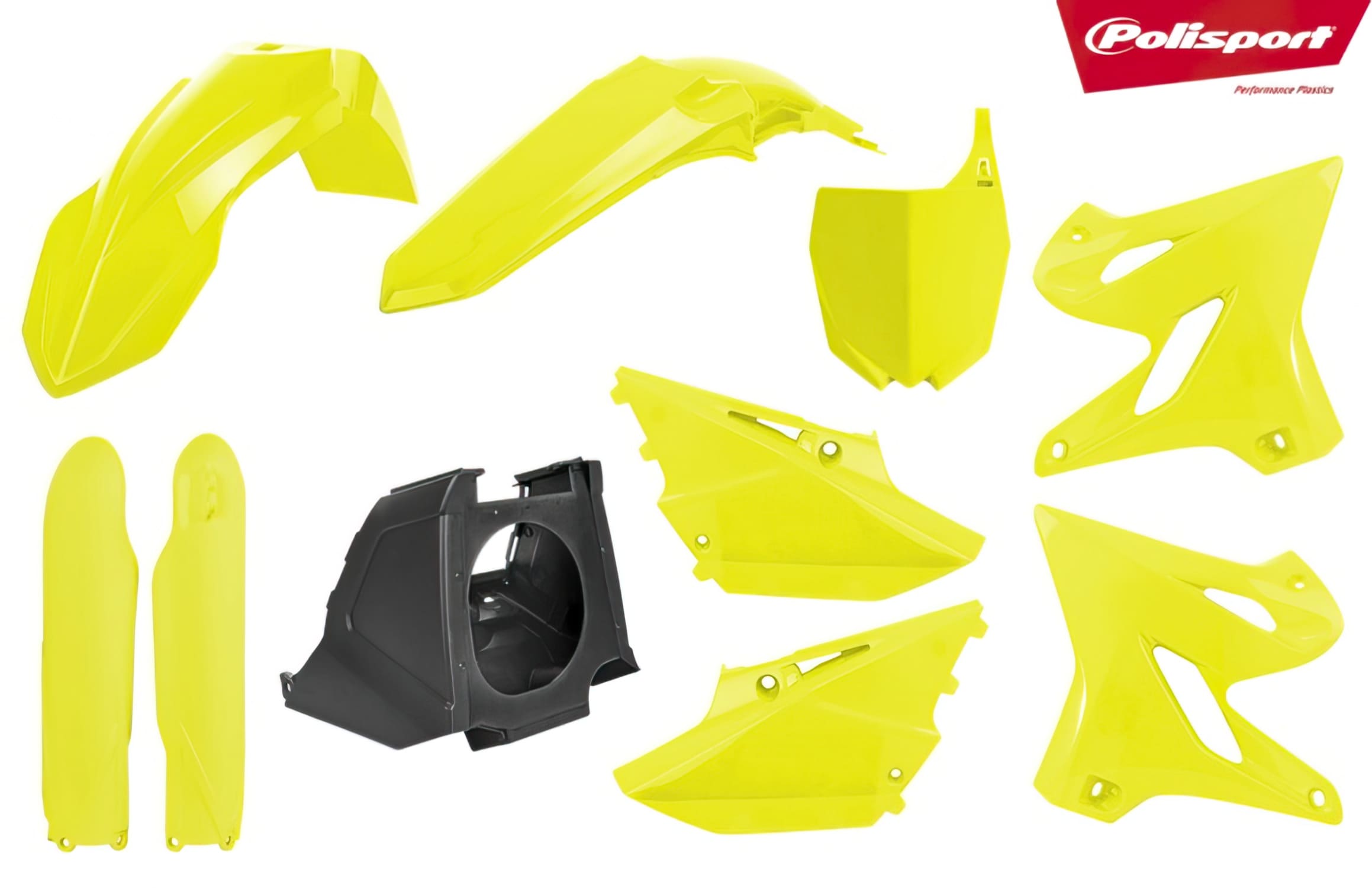 POL-8579500002 Polisport Restyle Fluo Yellow Fairing Kit Yamaha YZ 125 / 250