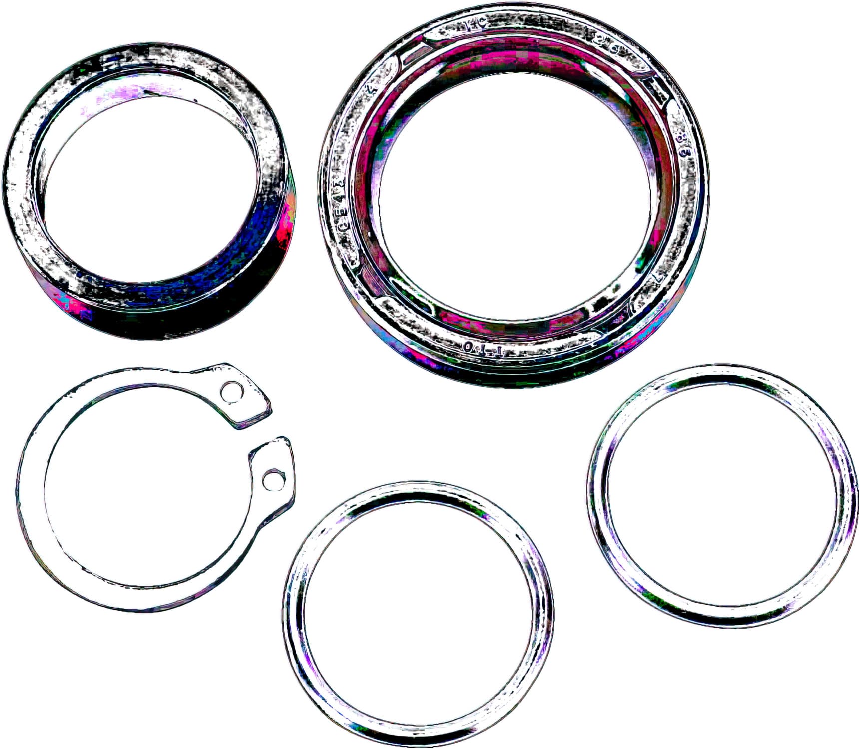 MR09350433 Kit paraolio pignone albero intermedio Moose Racing TC / SX 65, COD: MR09350433