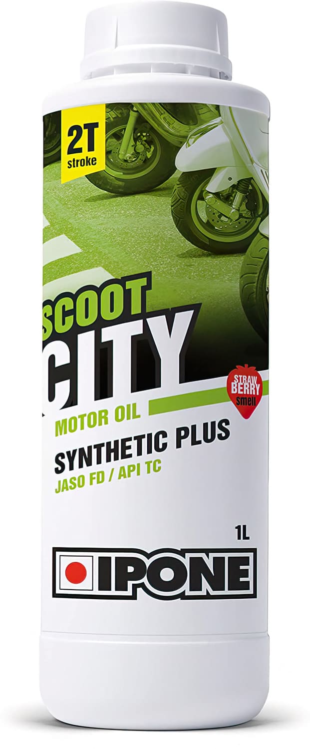 IP-SCOOTCITYF/1L Olio Motore 2 tempi Ipone Scoot City fragola semi-sintetico 1L, COD: IP-SCOOTCITYF/1L