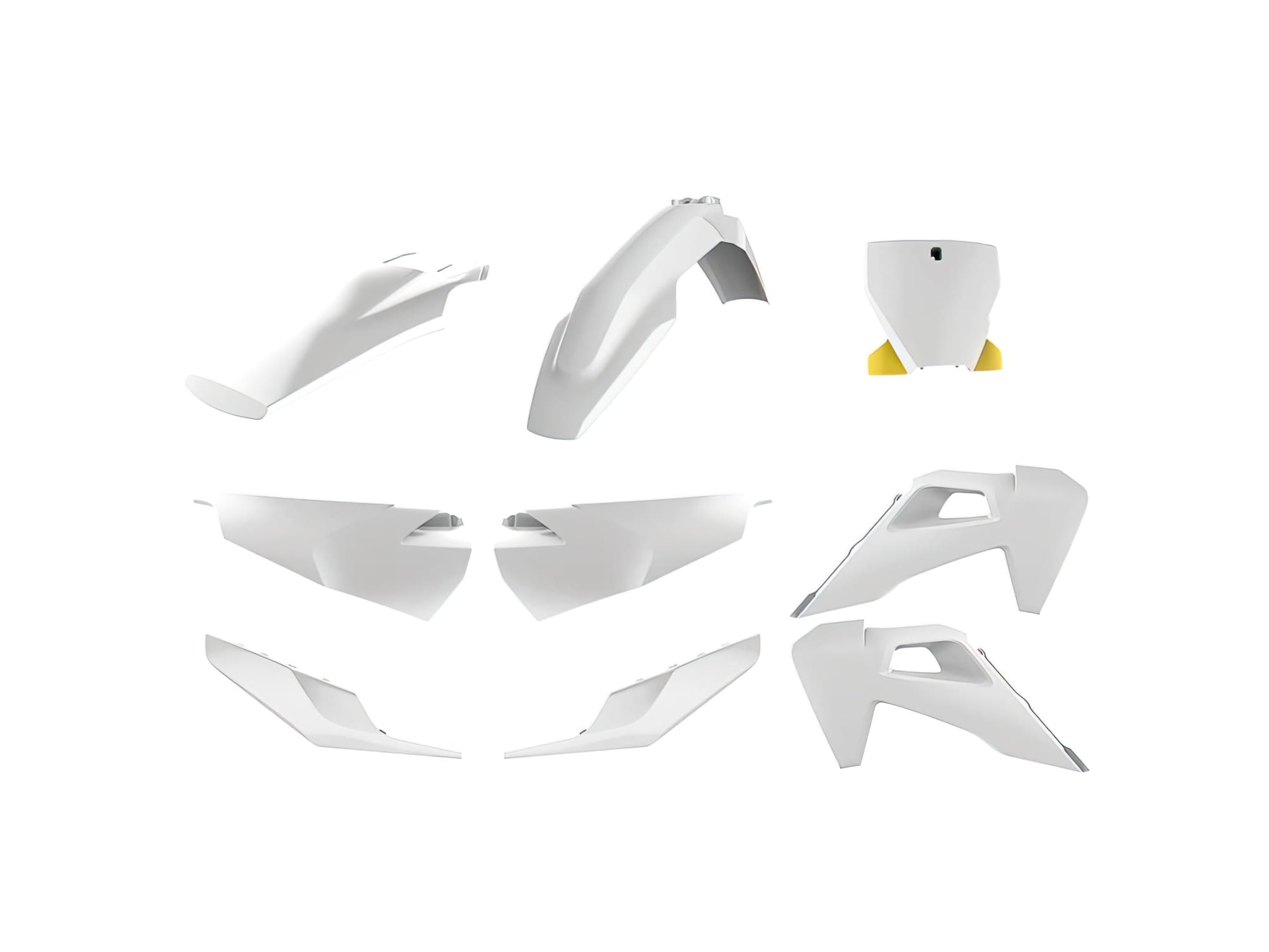 POL-90918 Kit Carena Polisport bianco Husqvarna TC / FC