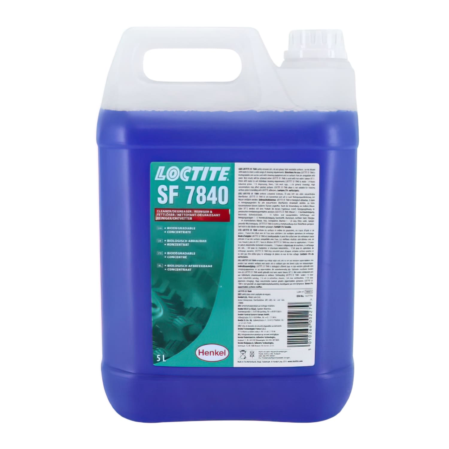 LOCT-151309 Pulitore / Sgrassatore Loctite Sf 7840 5L (biodegradabile), COD: LOCT-151309