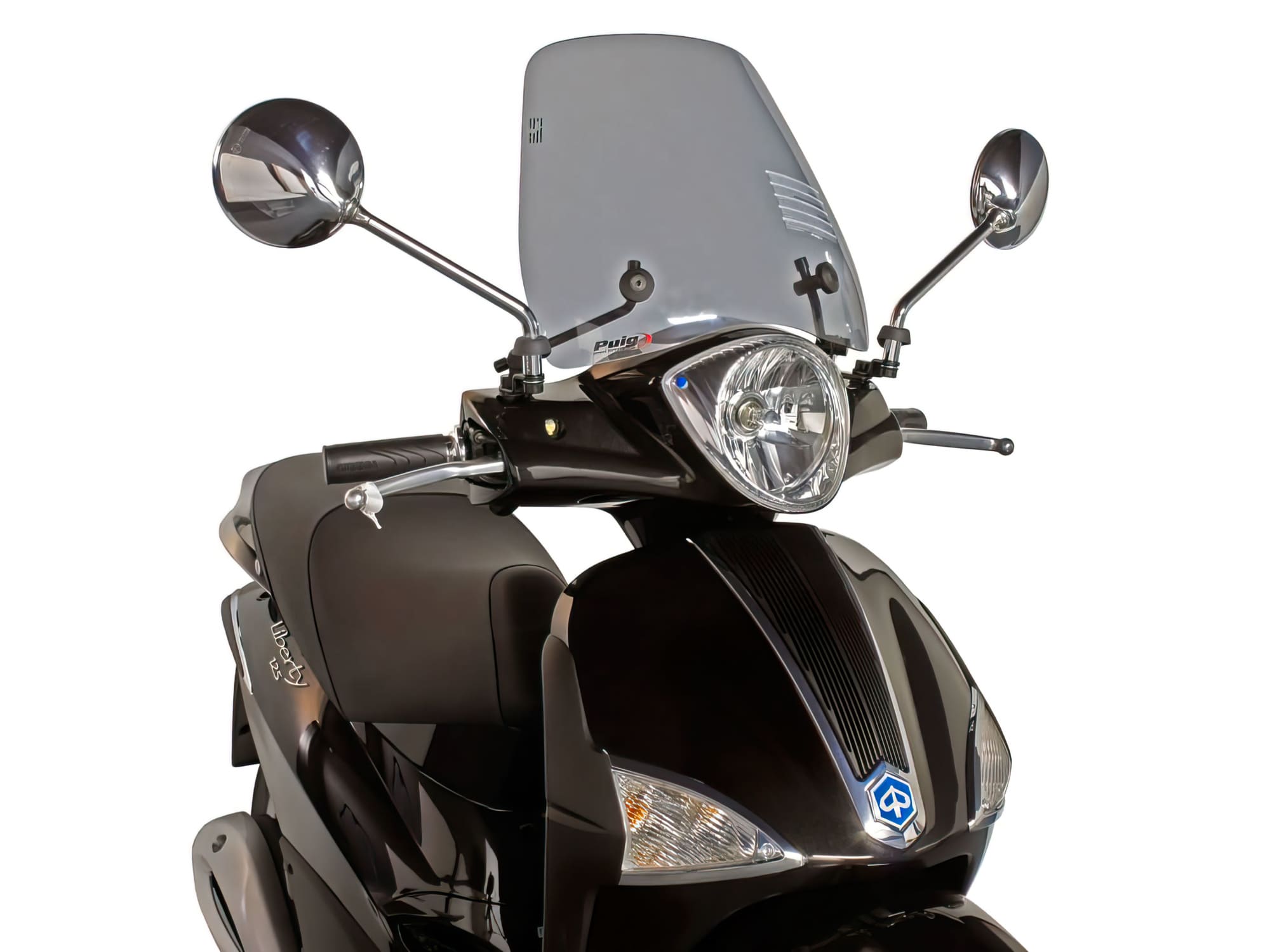 PUI5672H Puig Trafic Windshield Smoked Piaggio Liberty 50 / 125 2004-10