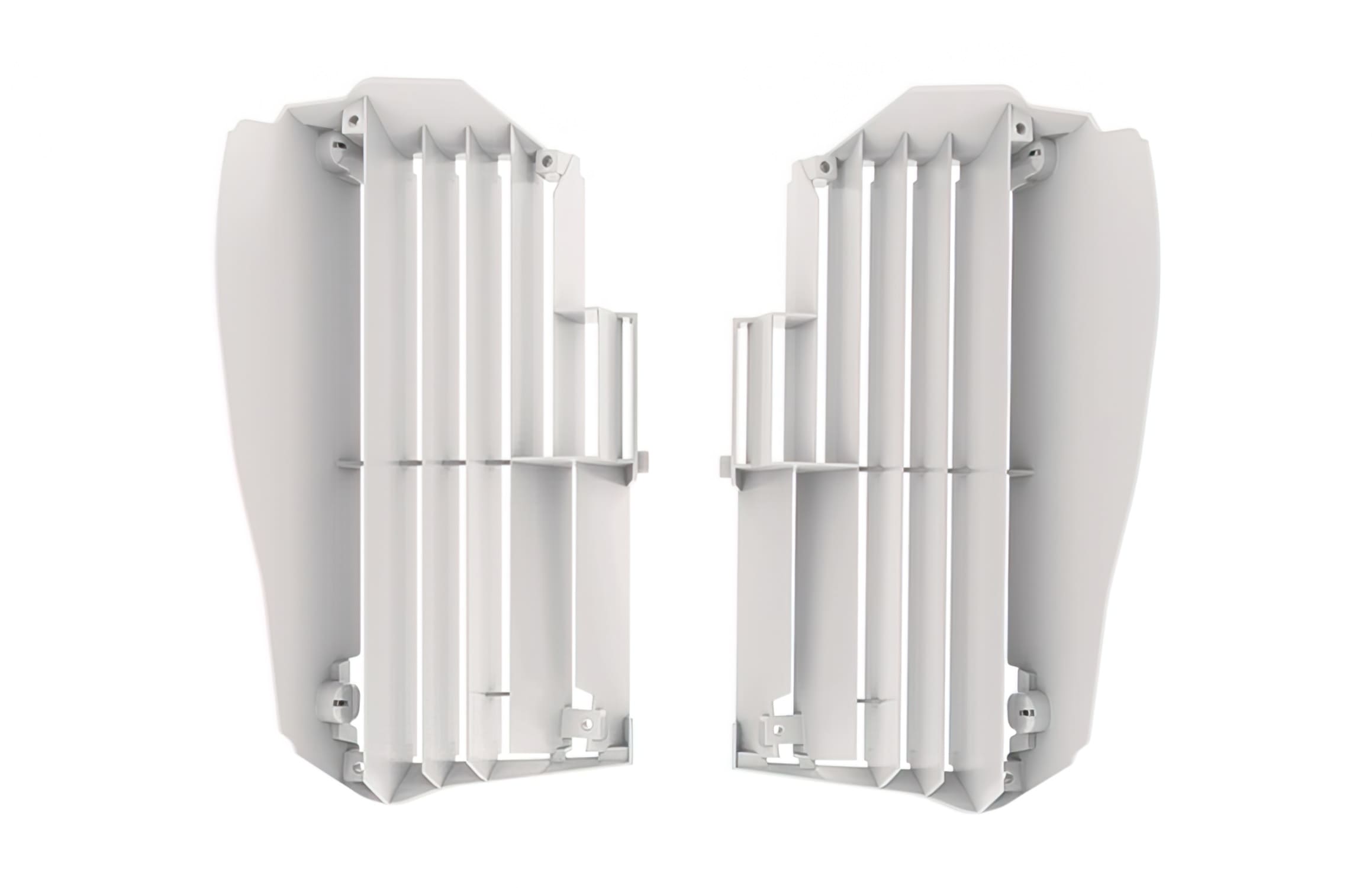 POL-8553500005 Carene laterale anteriore Polisport bianco Yamaha YZF 450, COD: POL-8553500005