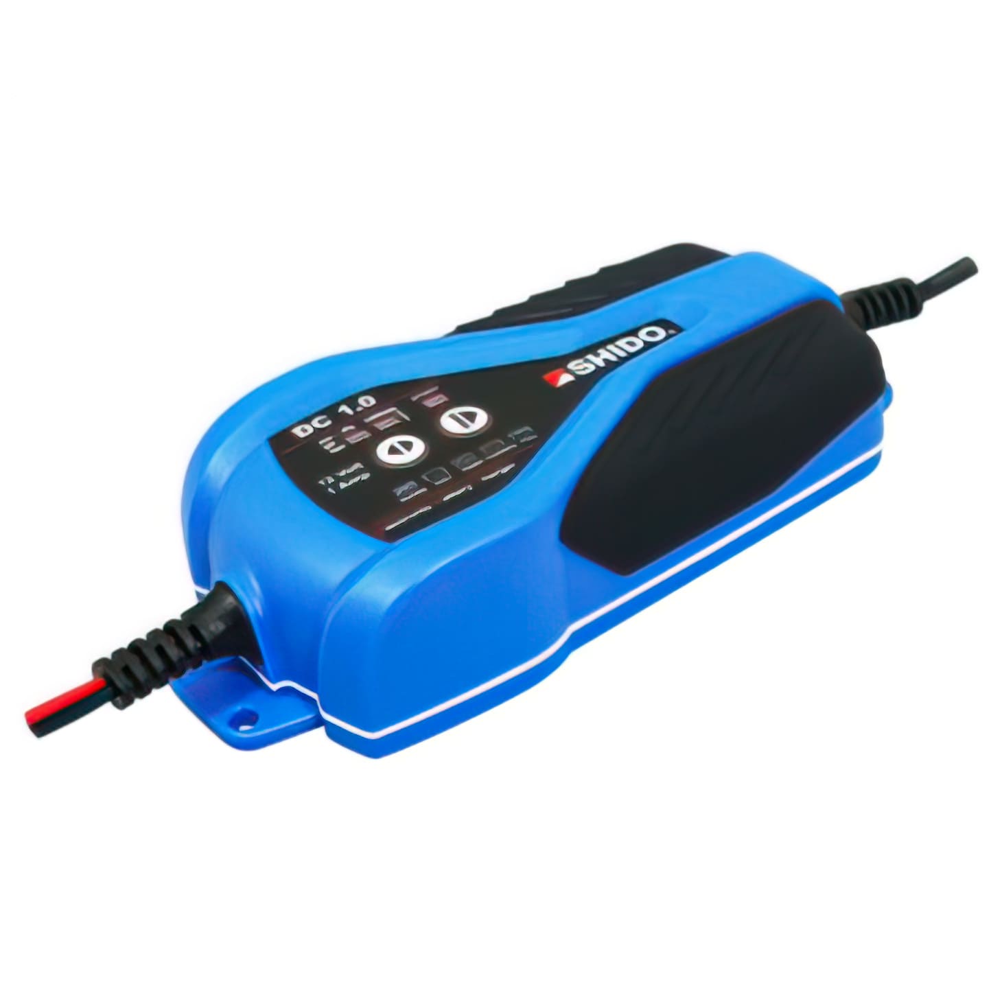 SHIDO-161451 Shido Battery Charger DC 1.0 Lithium Ion-Gel-Acid 12V 2Ah - 40 Ah