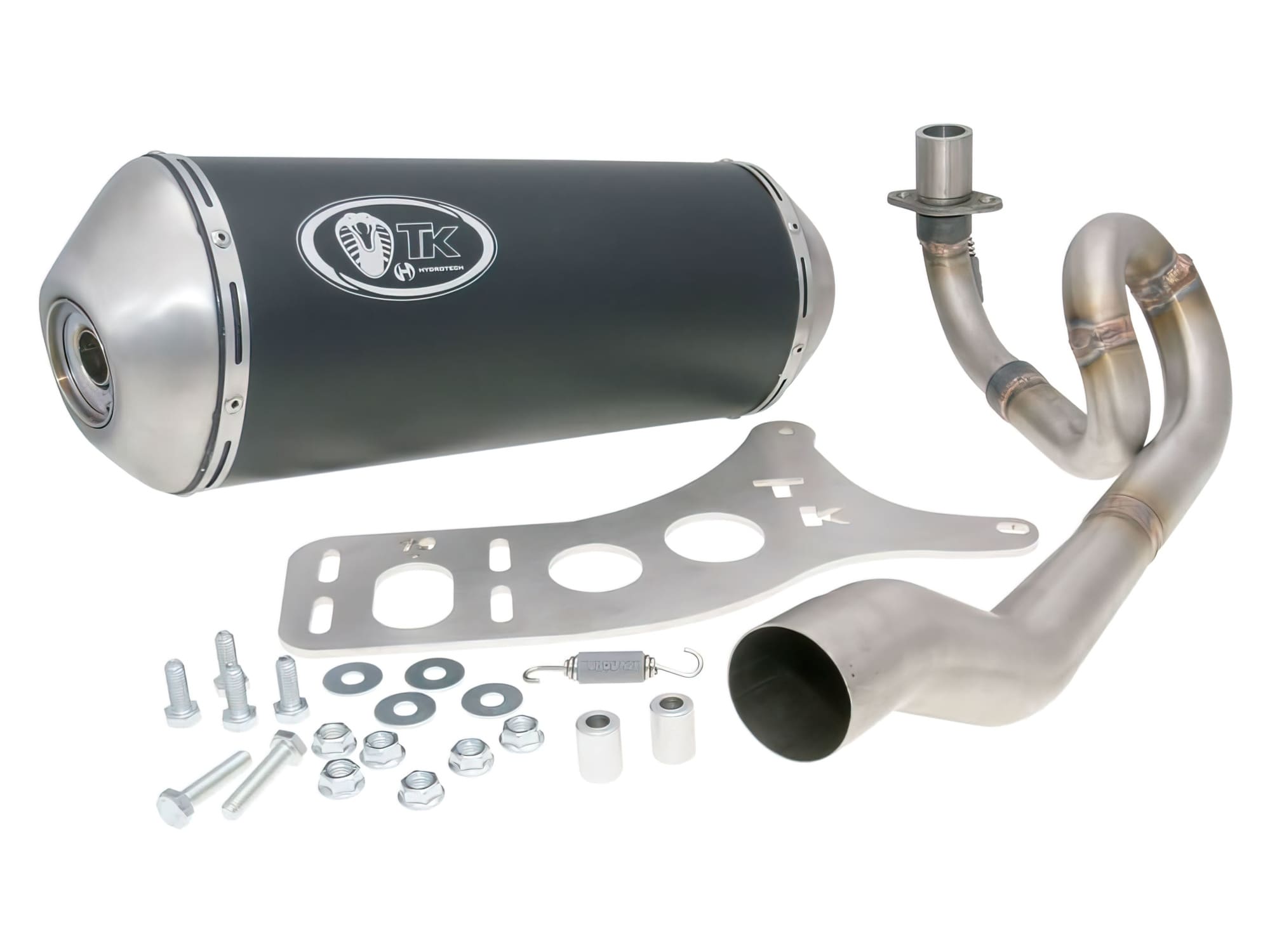 TK-M4T64-N Marmitta Turbo Kit GMax 4T Piaggio Leader 125-200cc, COD: TK-M4T64-N