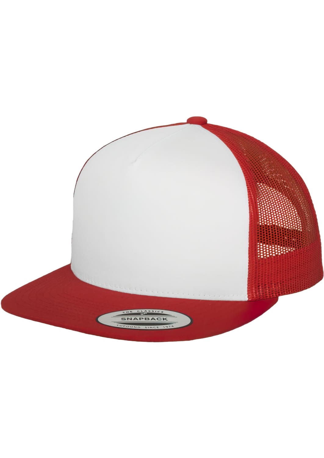 FF-6006W-00494-0050 Cappellino trucker Classic Flexfit rosso/bianco/rosso