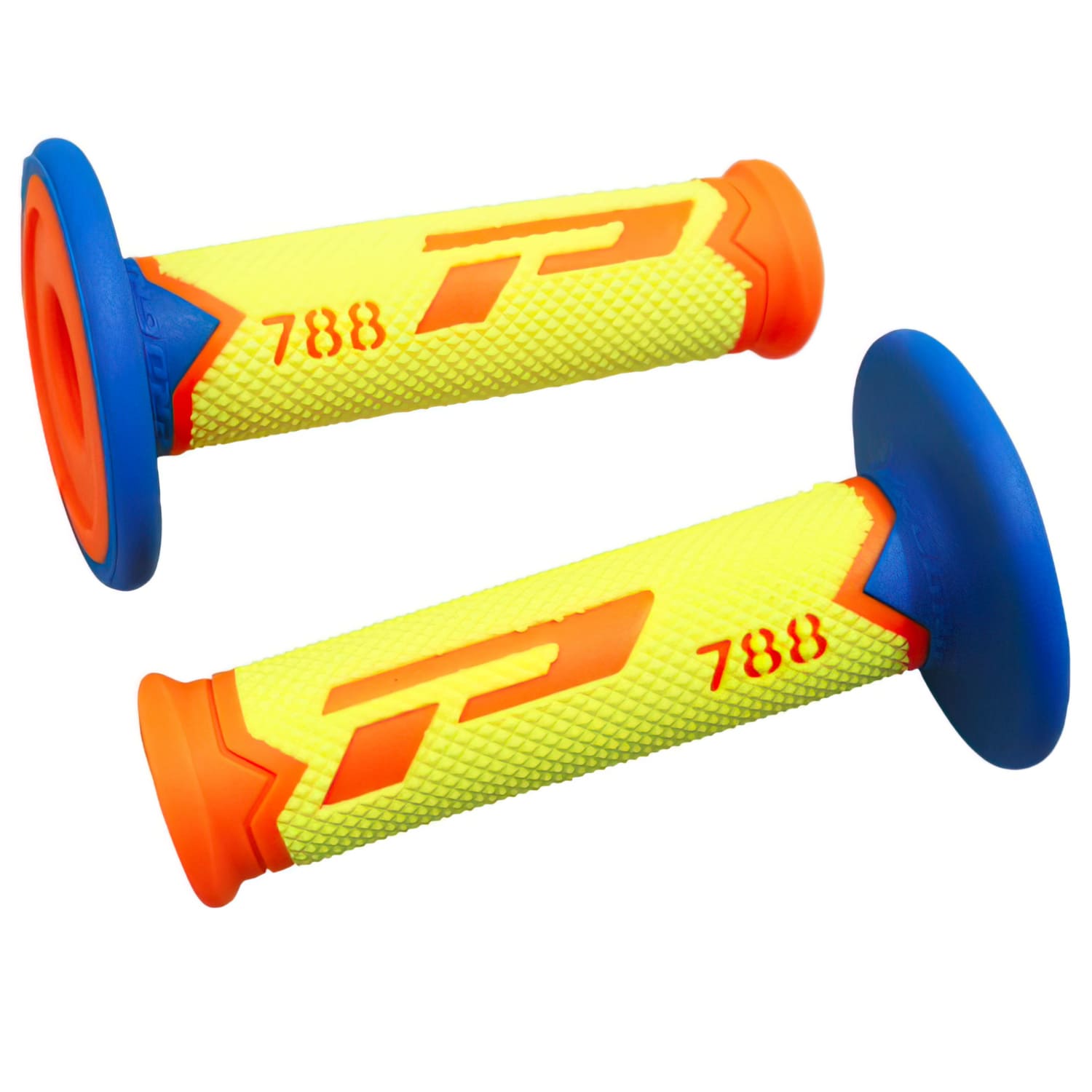 PG788-143769 Manopole ProGrip 788 triple density arancione/giallo fluo/blu, COD: PG788-143769