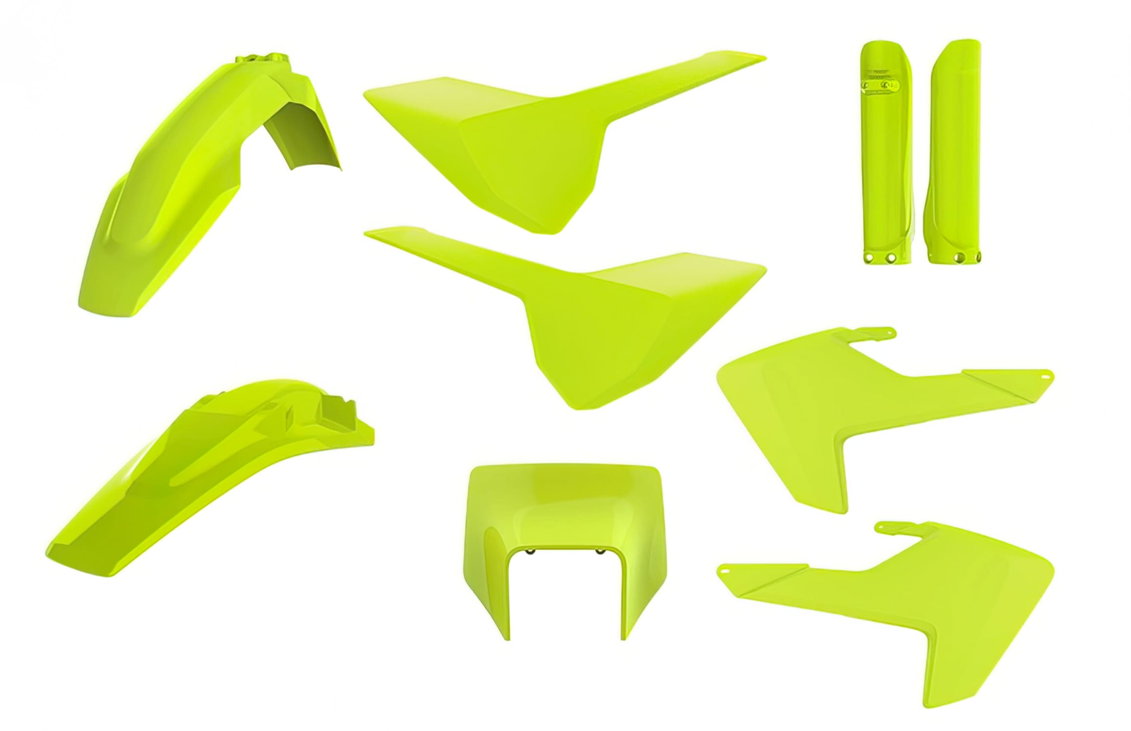 POL-90897 Kit Carena Polisport Enduro giallo fluo Husqvarna FE / TE